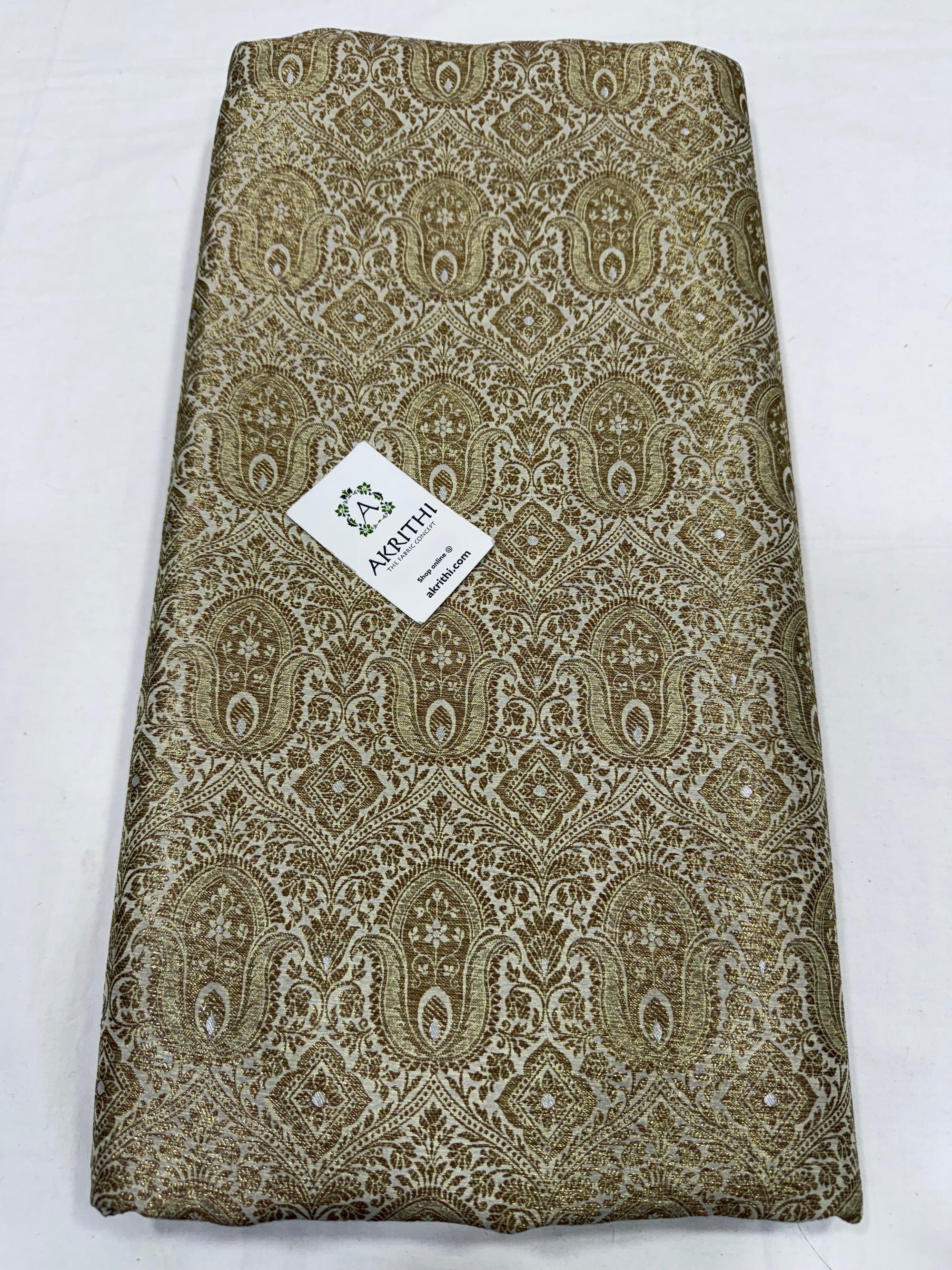 Pure Banarasi brocade fabric