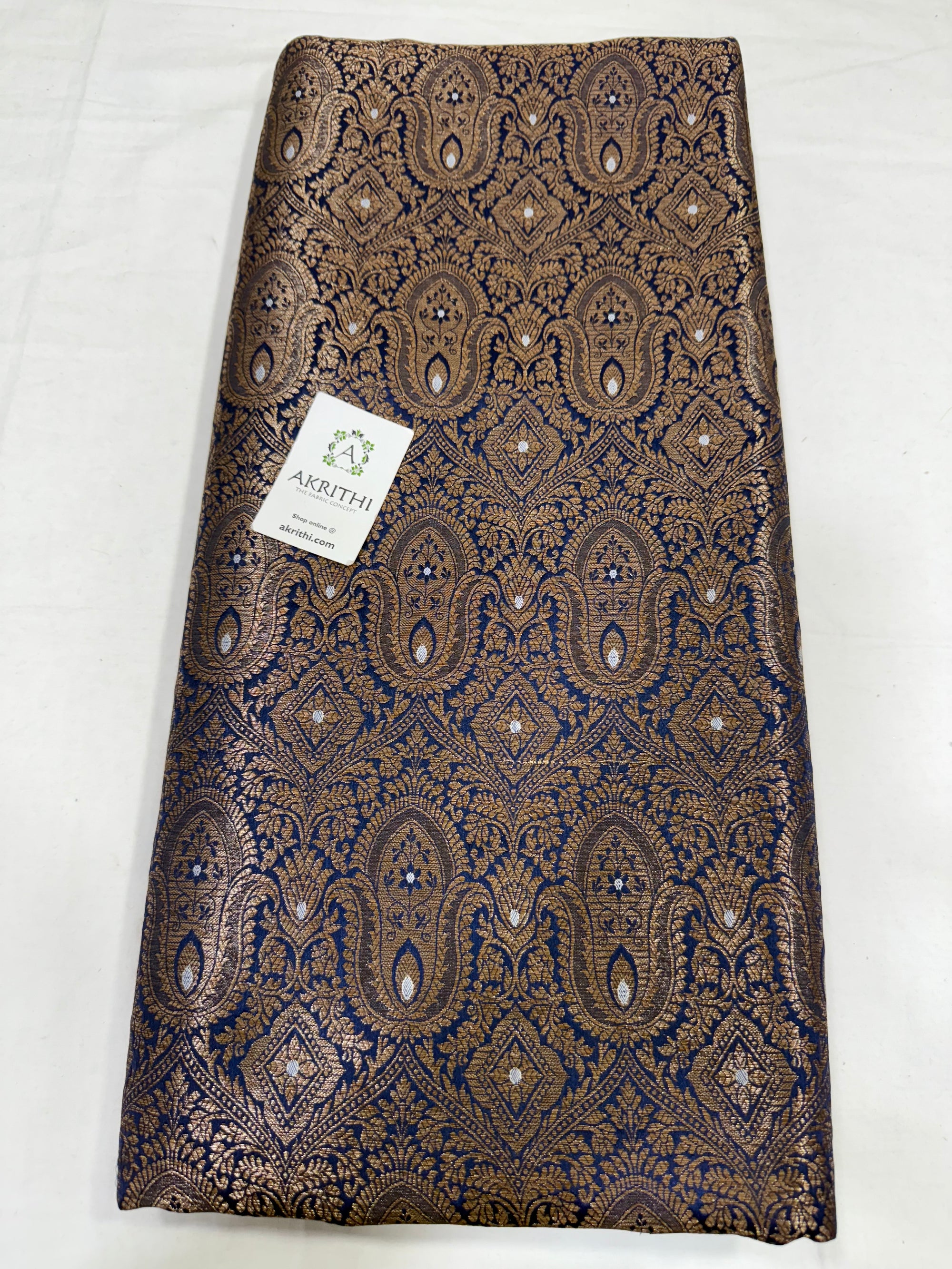 Pure Banarasi brocade fabric