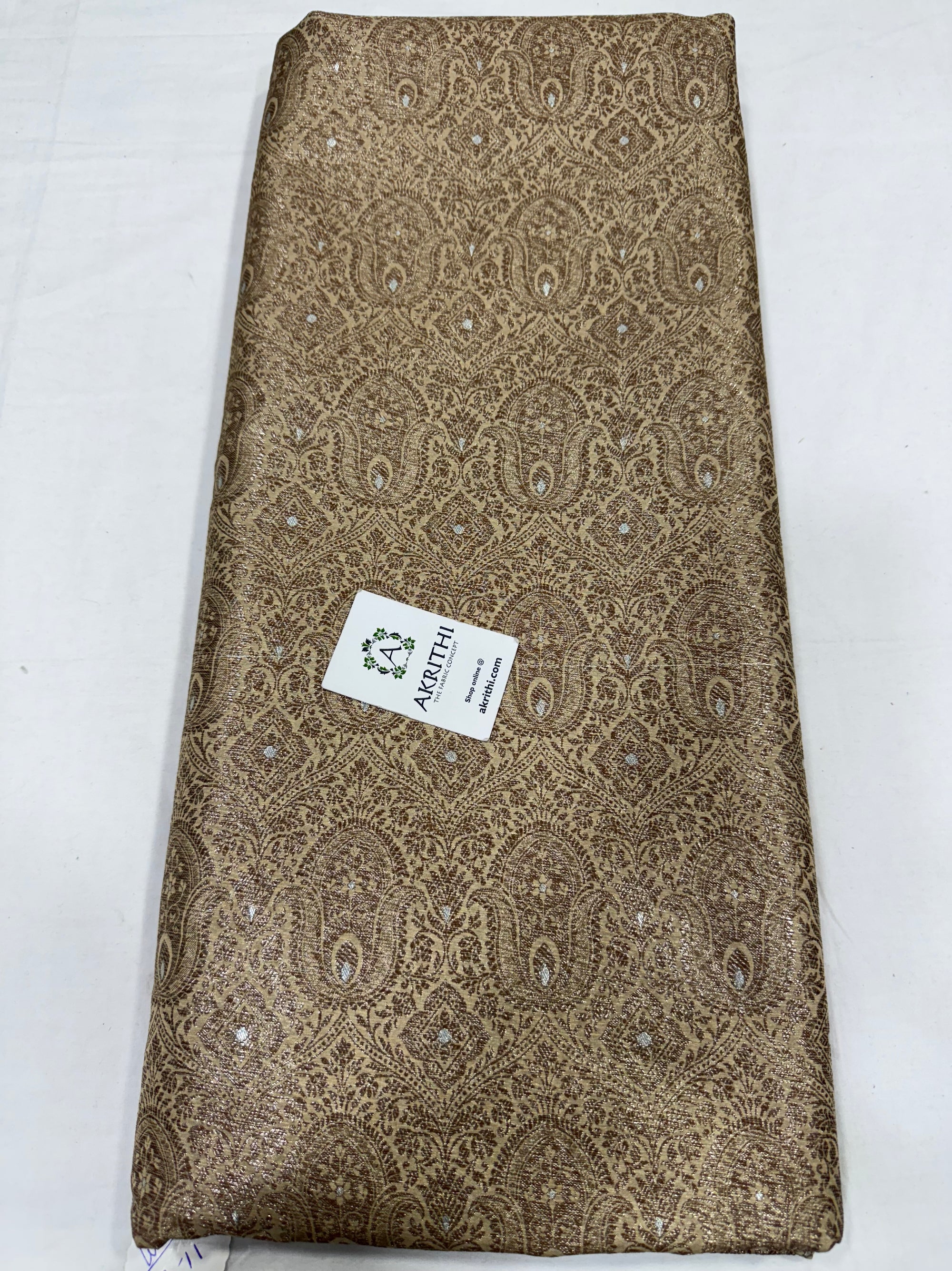 Pure Banarasi brocade fabric