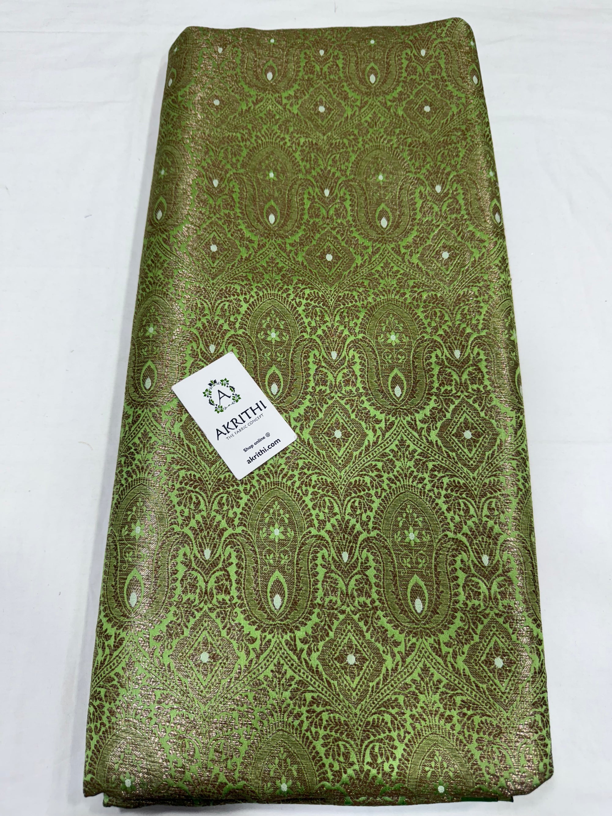 Pure Banarasi brocade fabric