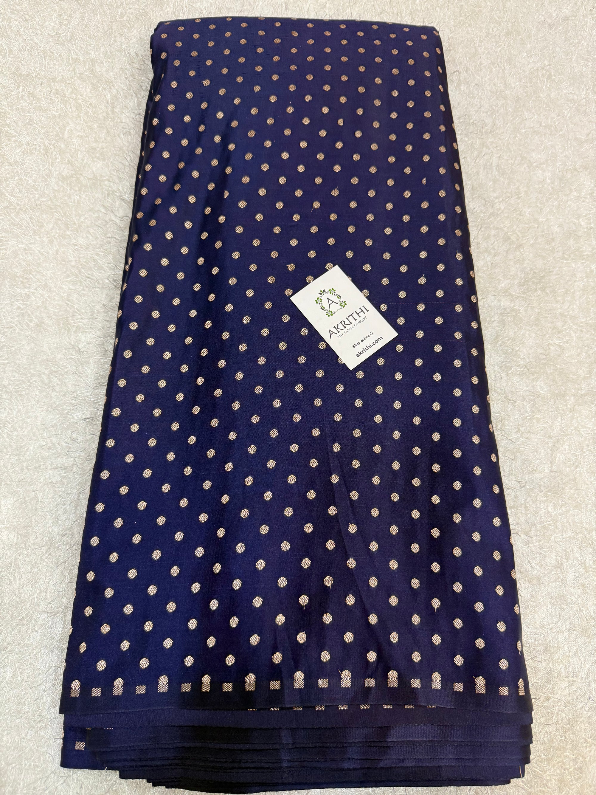 Pure Banarasi brocade butti fabric