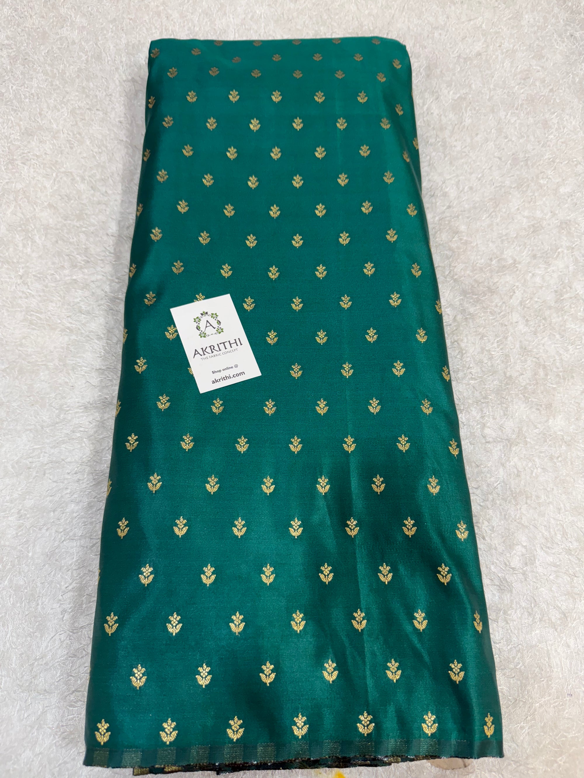 Pure Banarasi brocade butti fabric