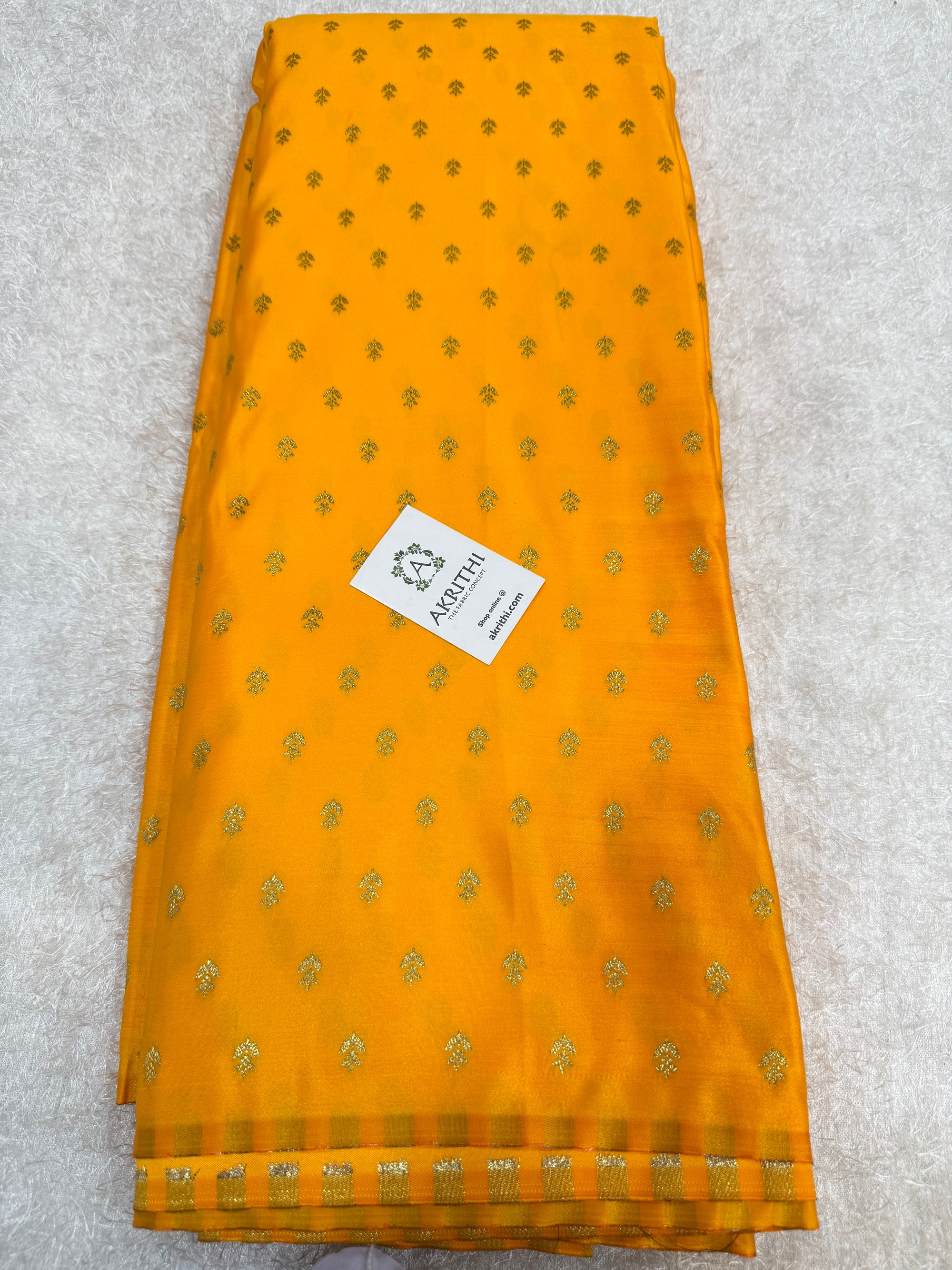Pure Banarasi brocade butti fabric