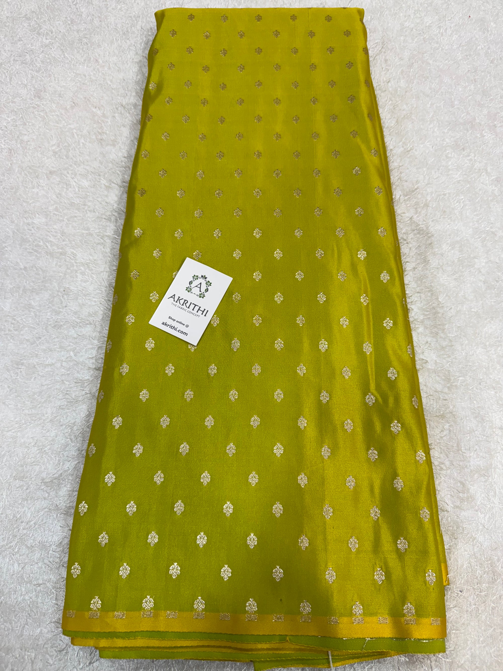 Pure Banarasi brocade butti fabric