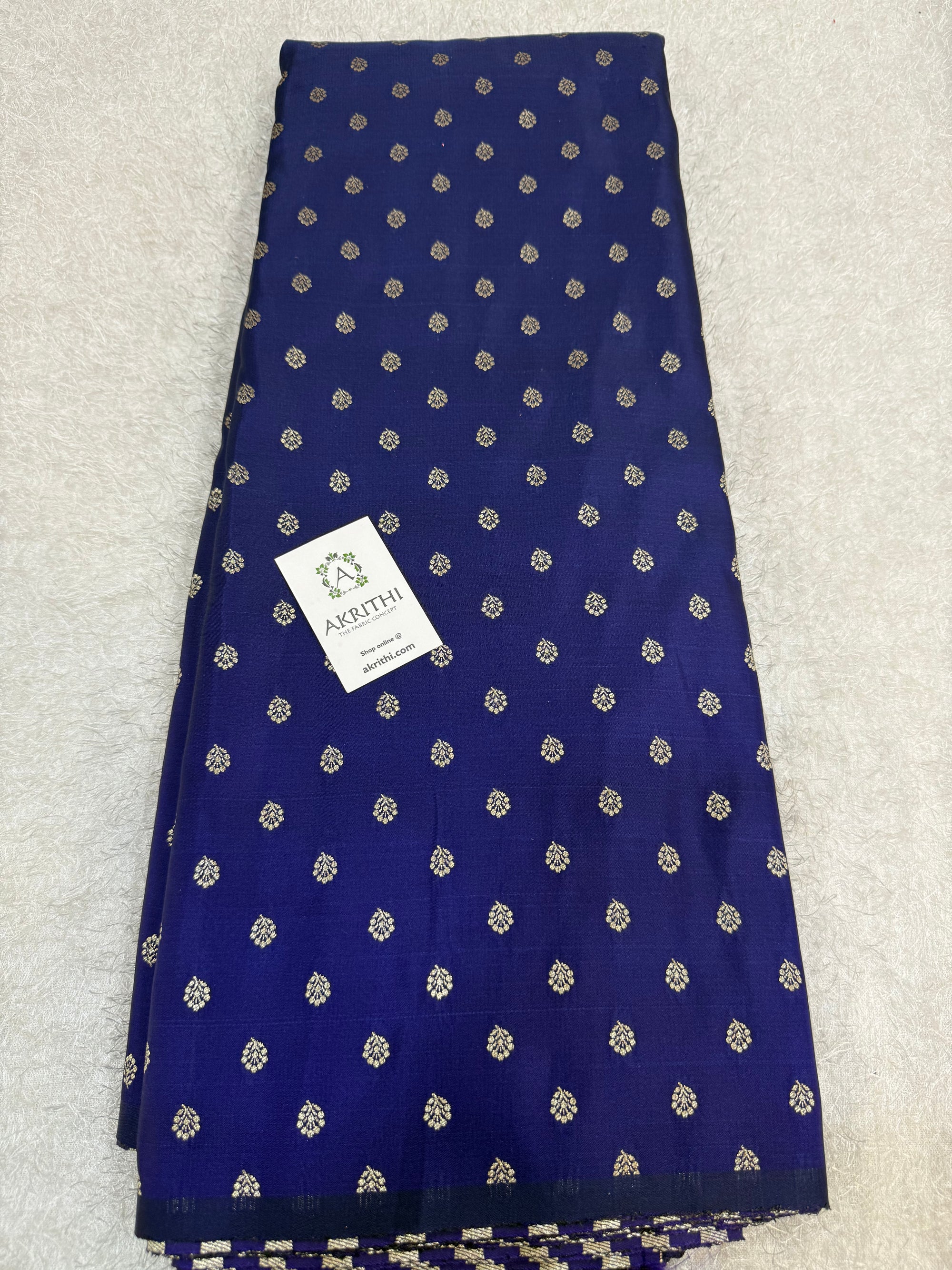 Pure Banarasi brocade butti fabric