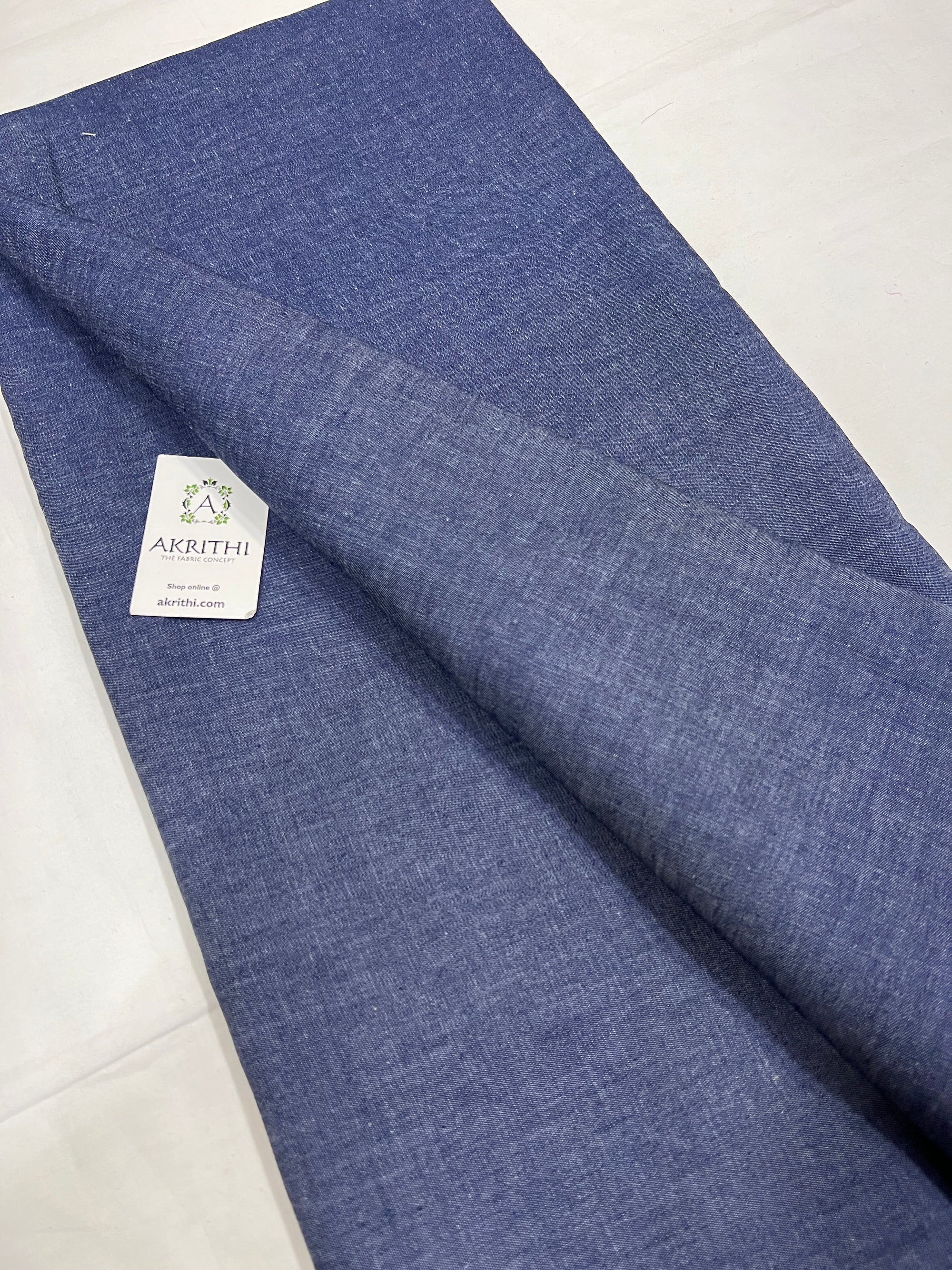 Pure denim cotton fabric