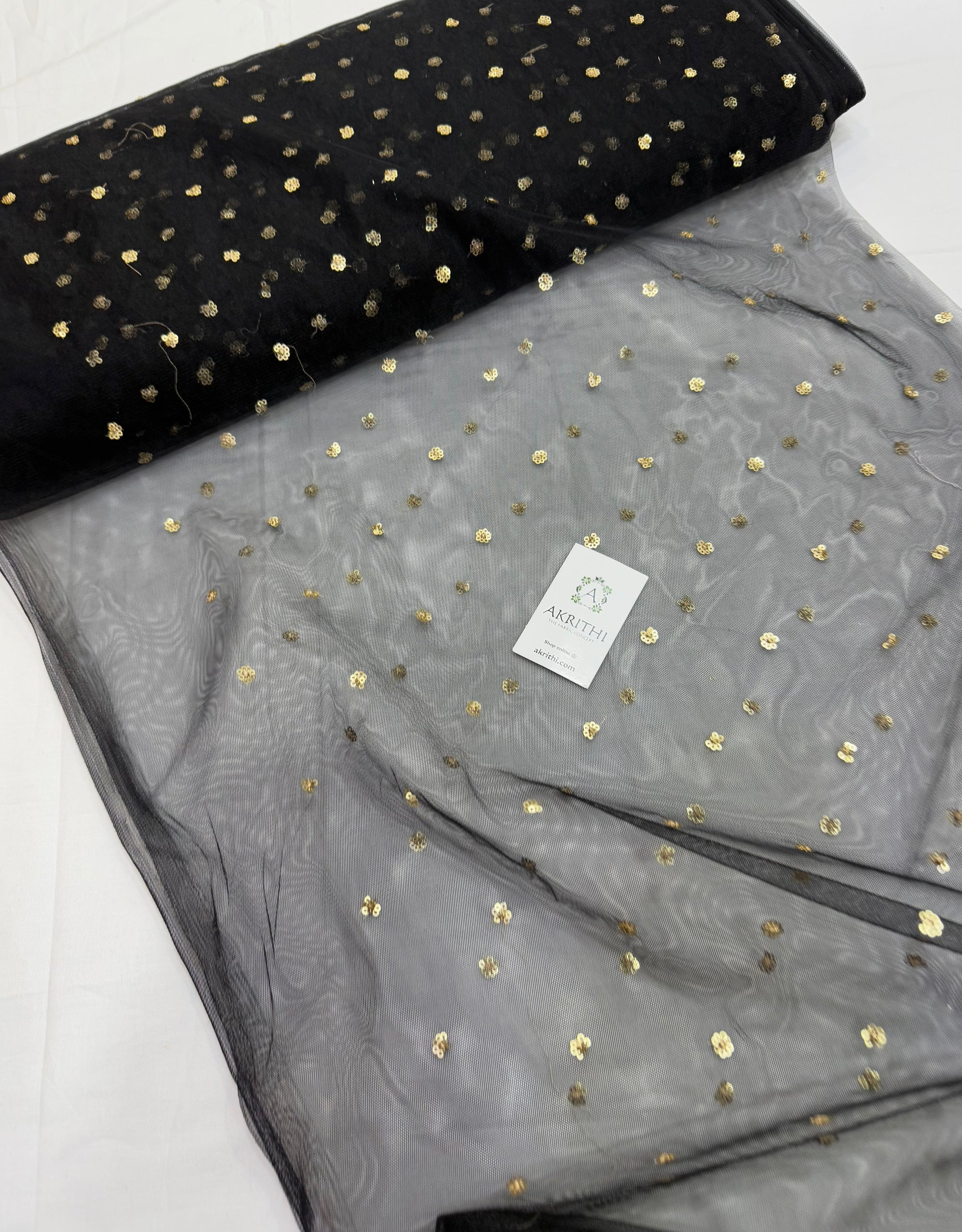 Butti net fabric