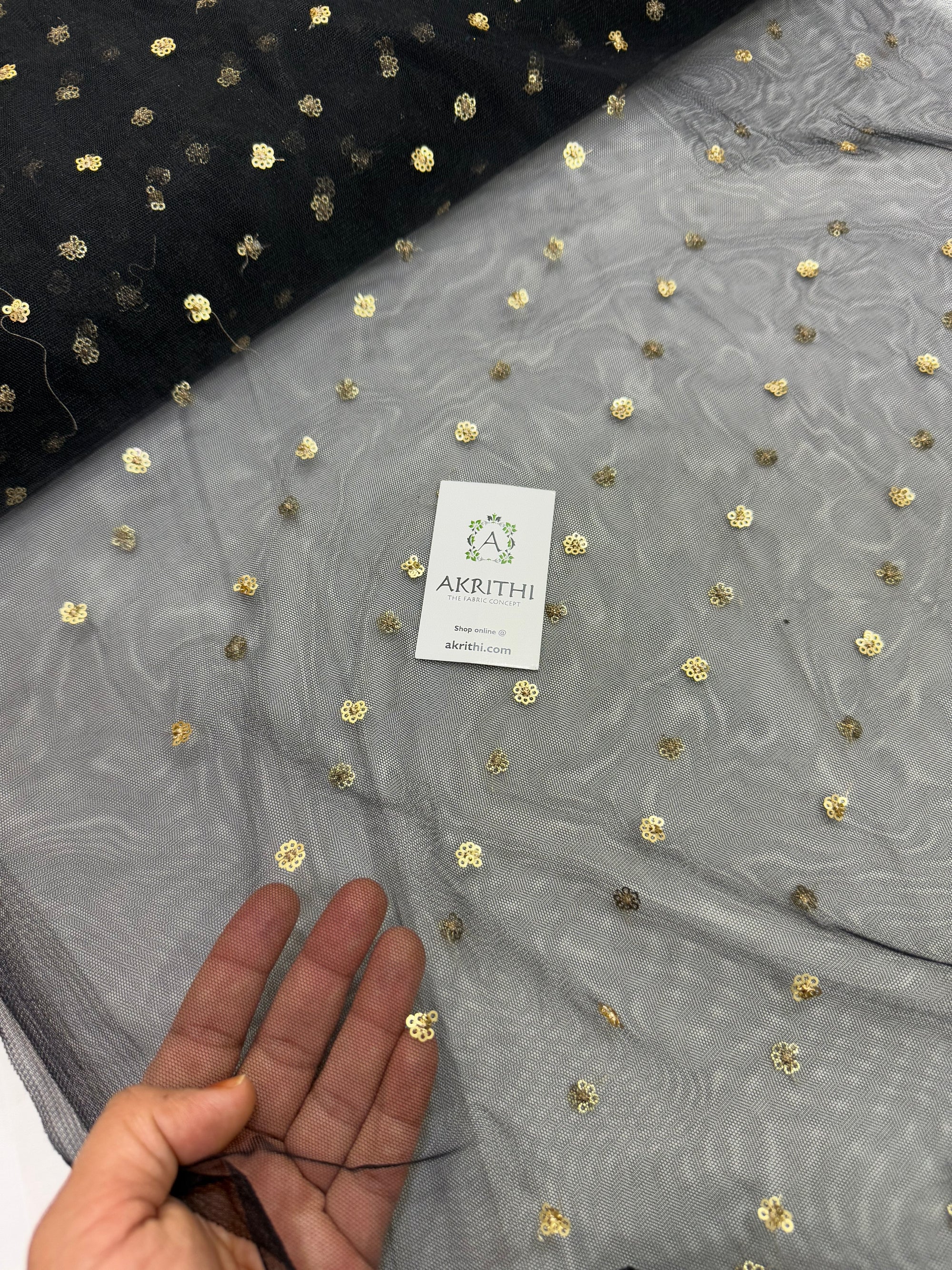 Butti net fabric
