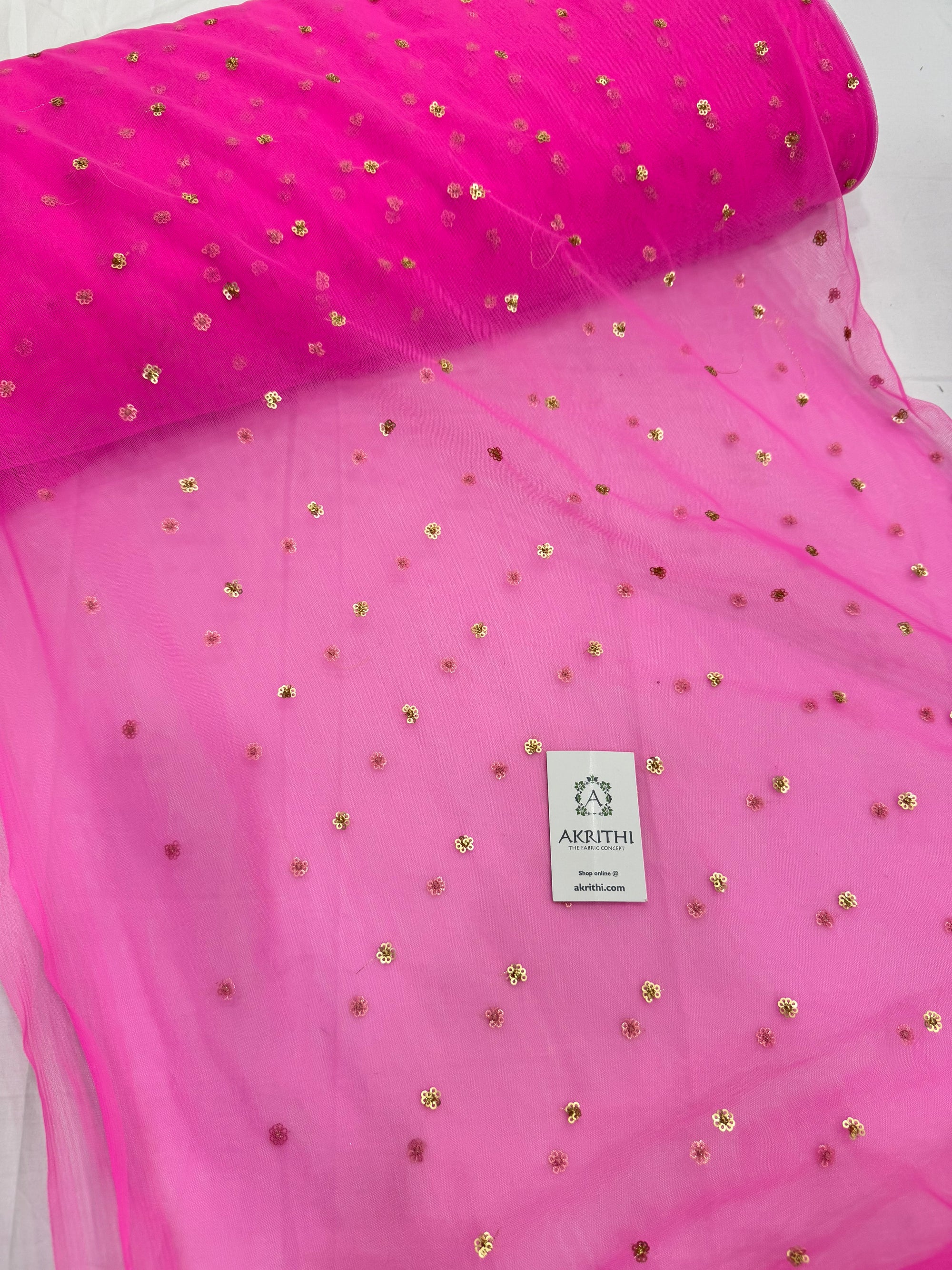 Butti net fabric