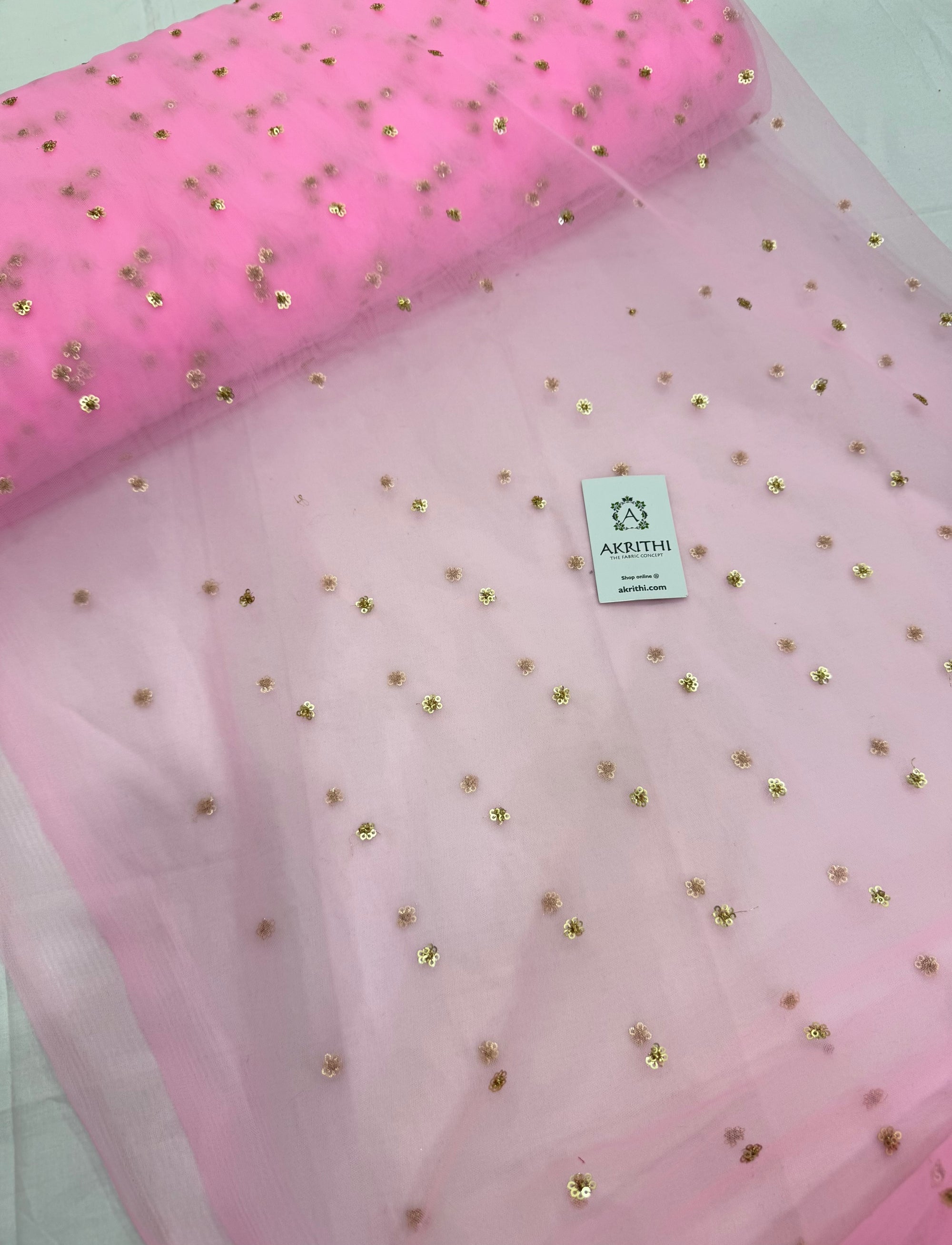 Butti net fabric