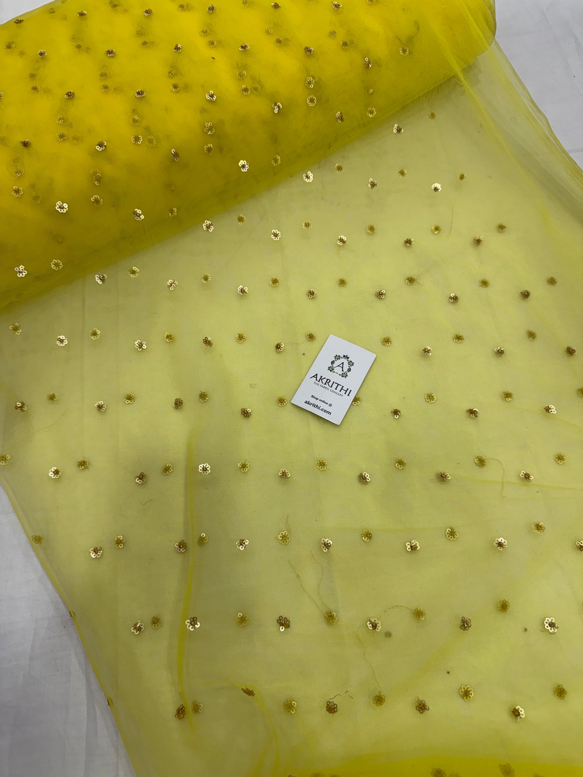 Butti net fabric