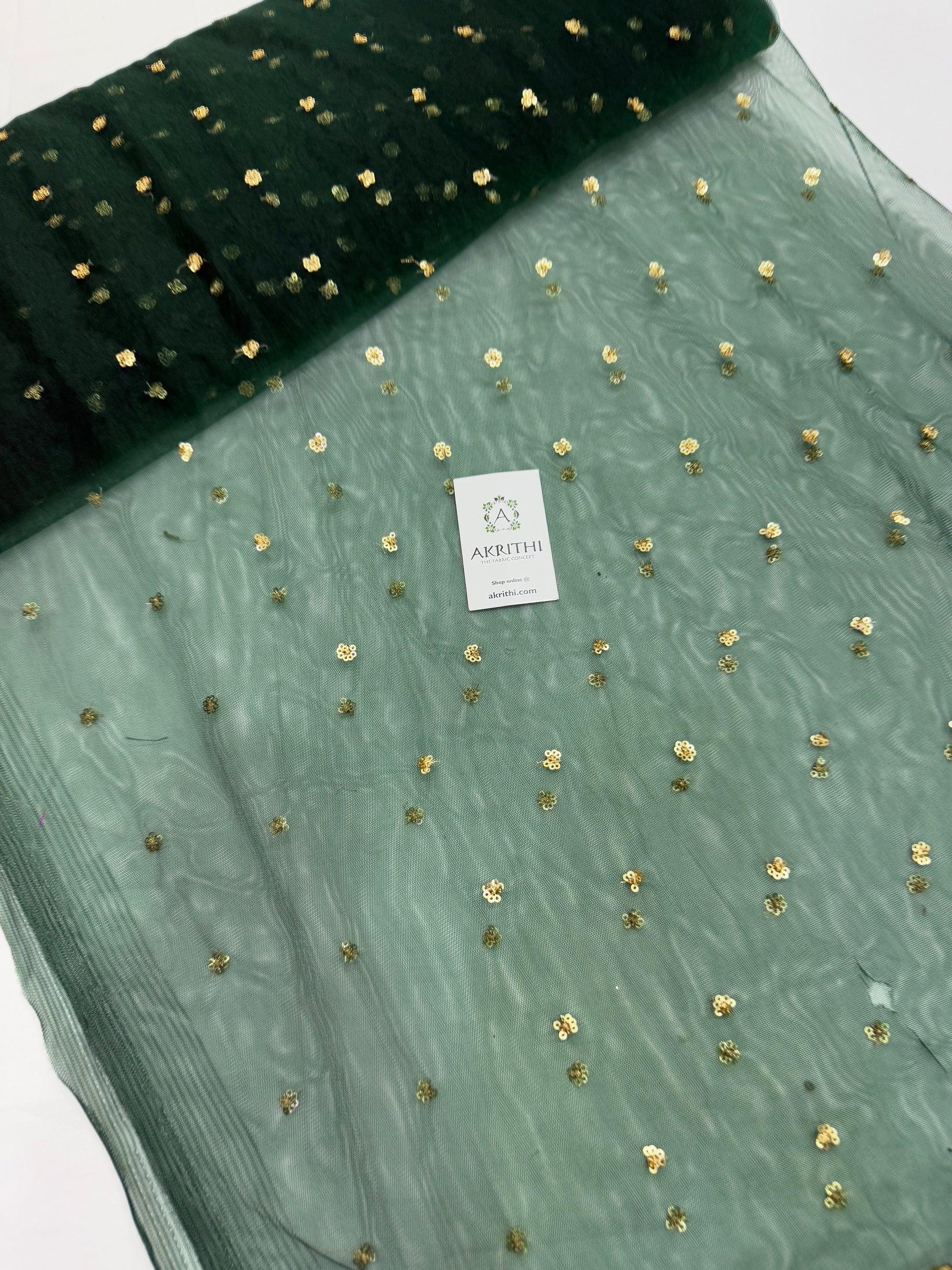 Butti net fabric