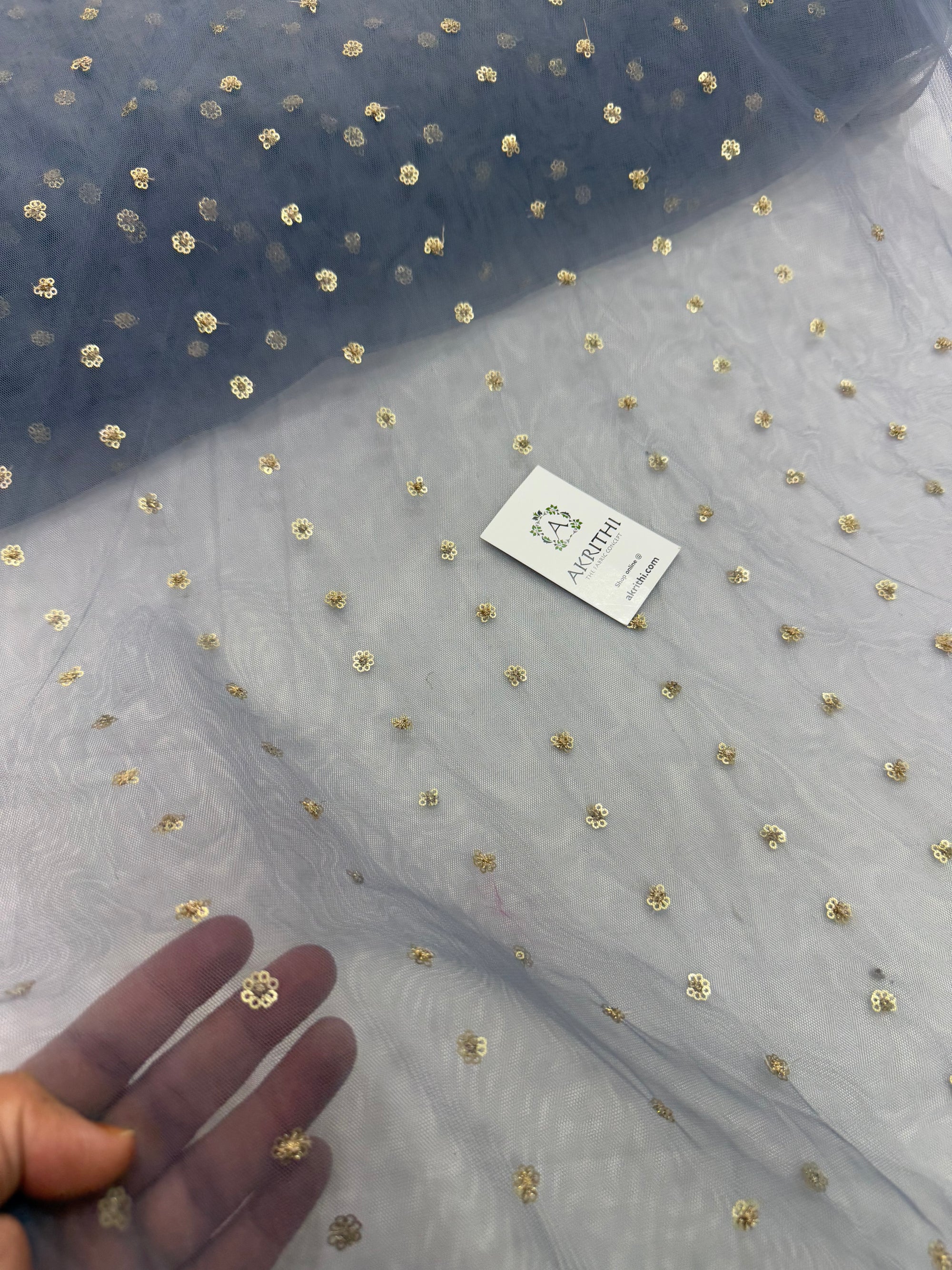 Butti net fabric