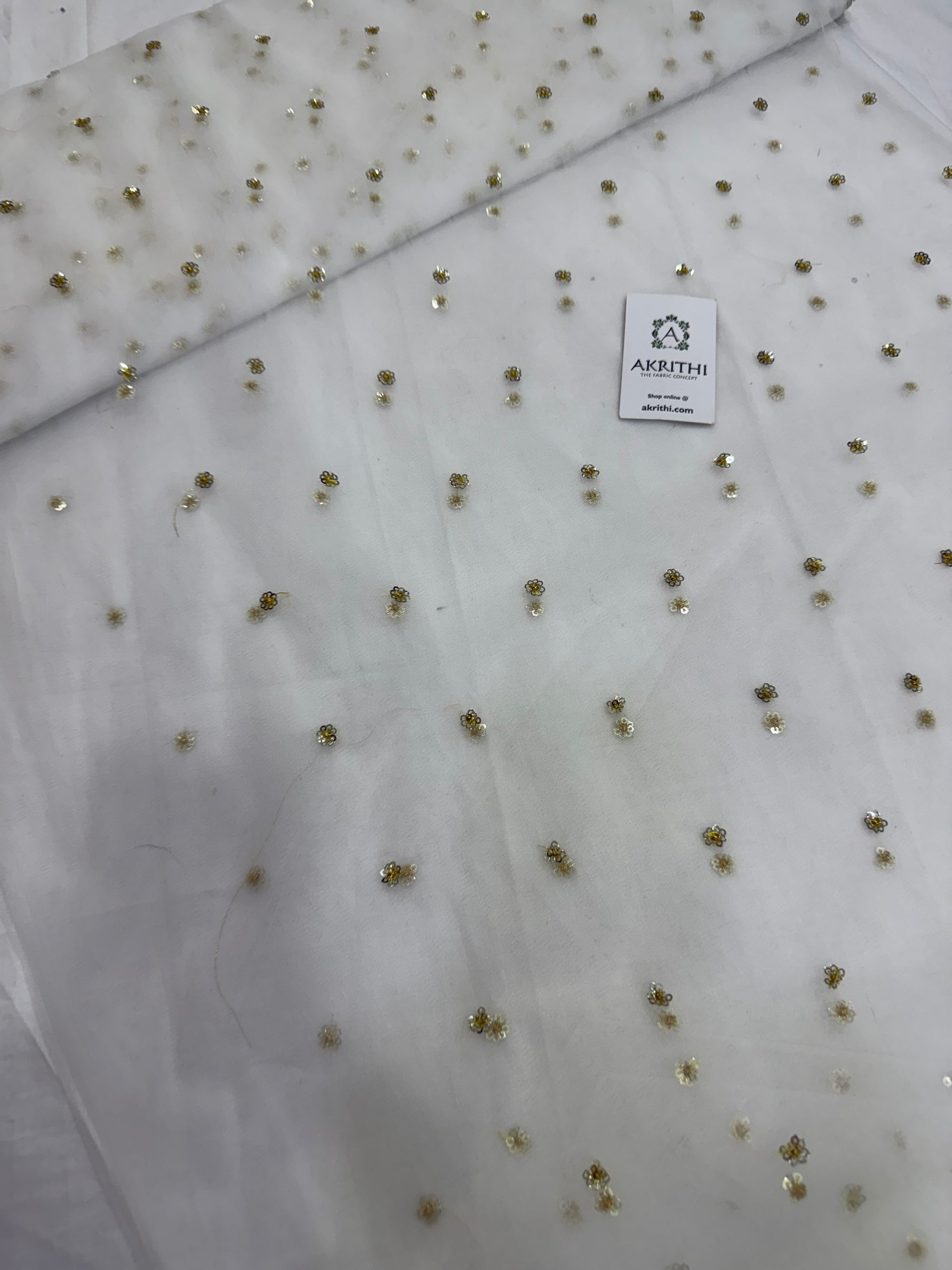 Butti net fabric