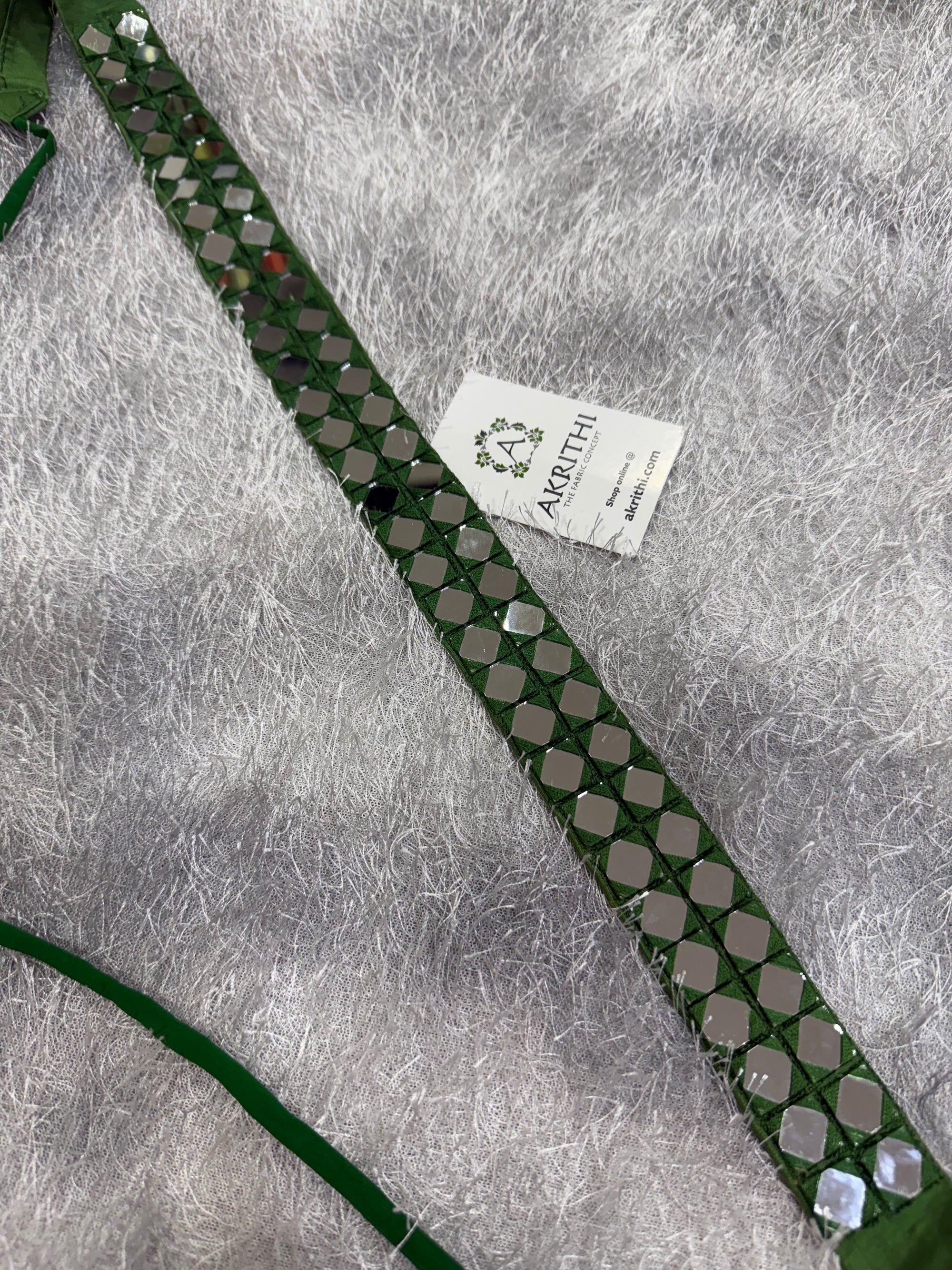 Real mirror belt