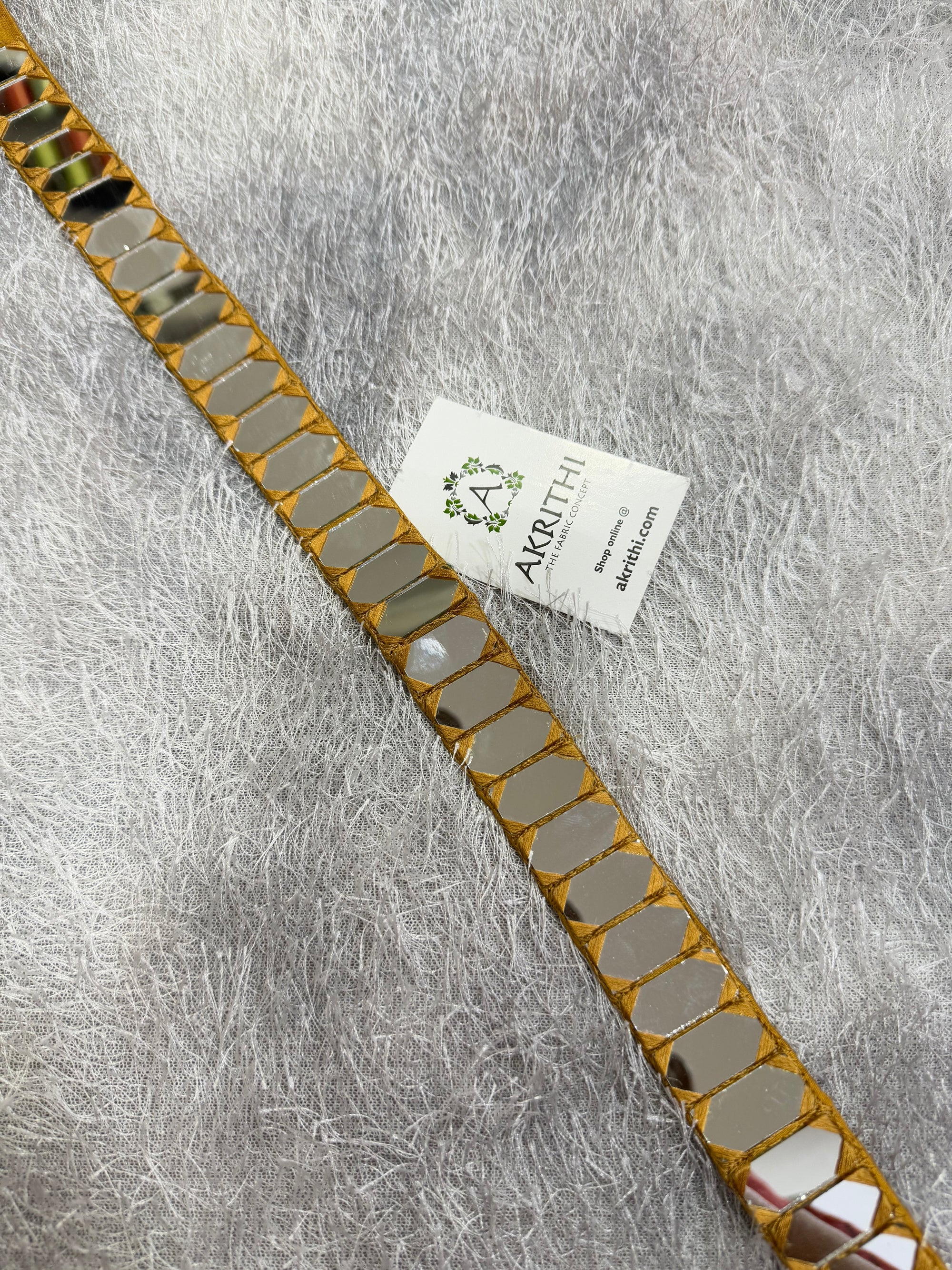 Real mirror belt