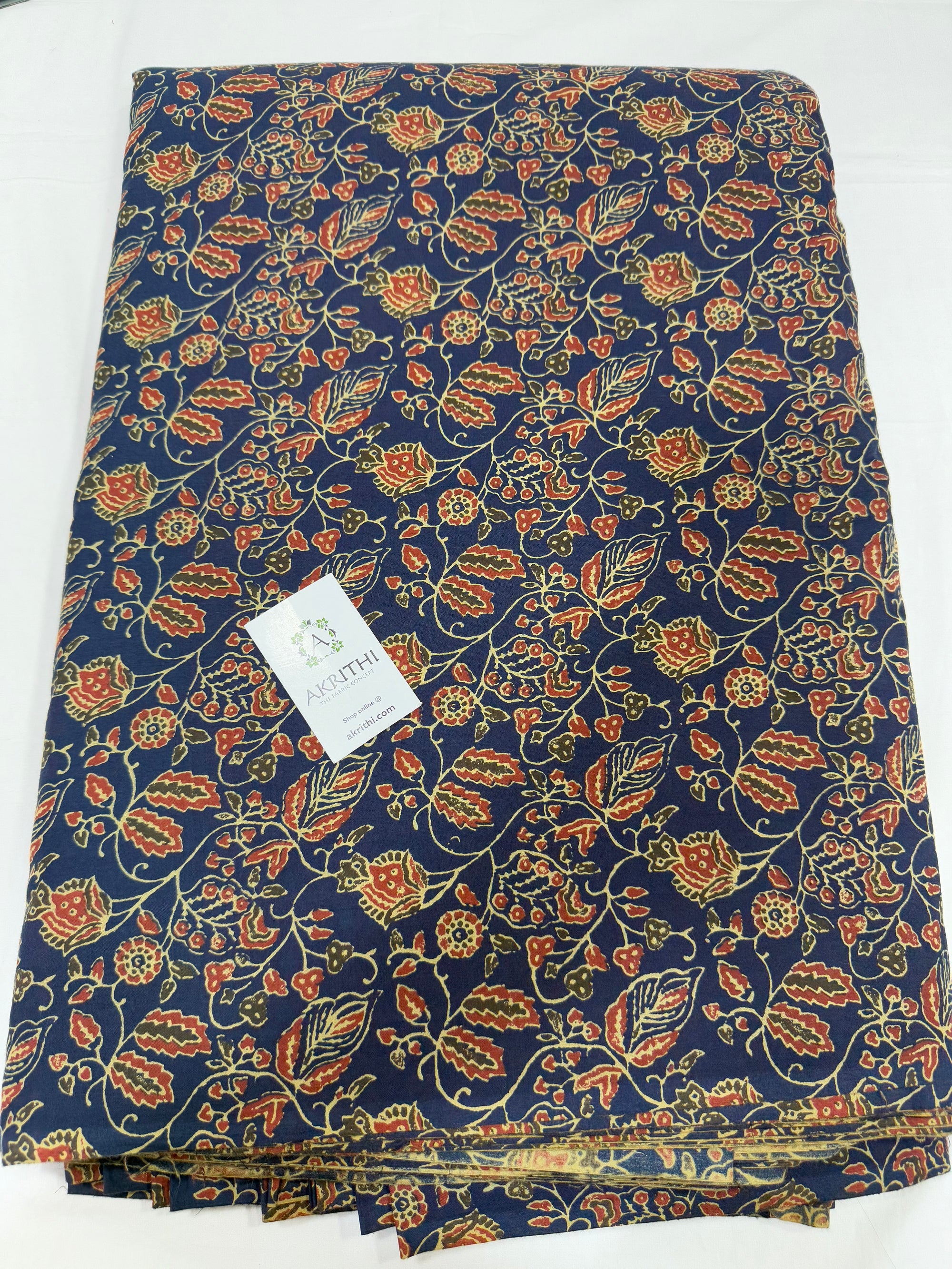 Printed pure cotton fabric