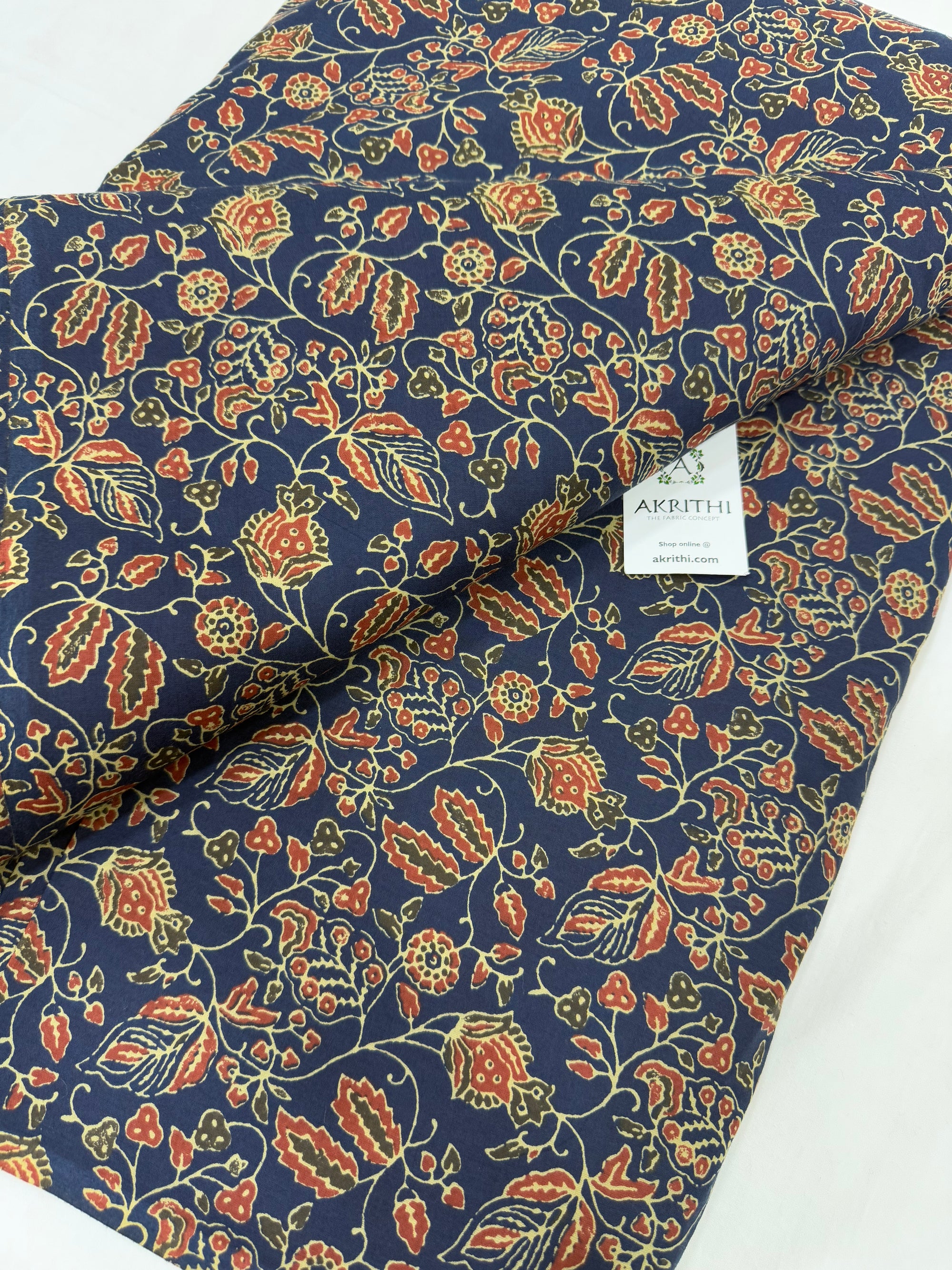 Printed pure cotton fabric