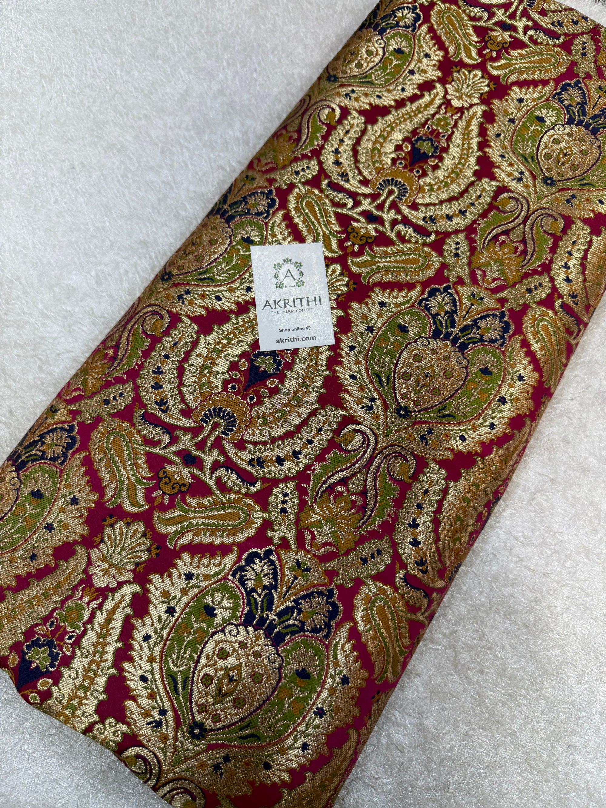 Pure Banarasi Kim khwab fabric