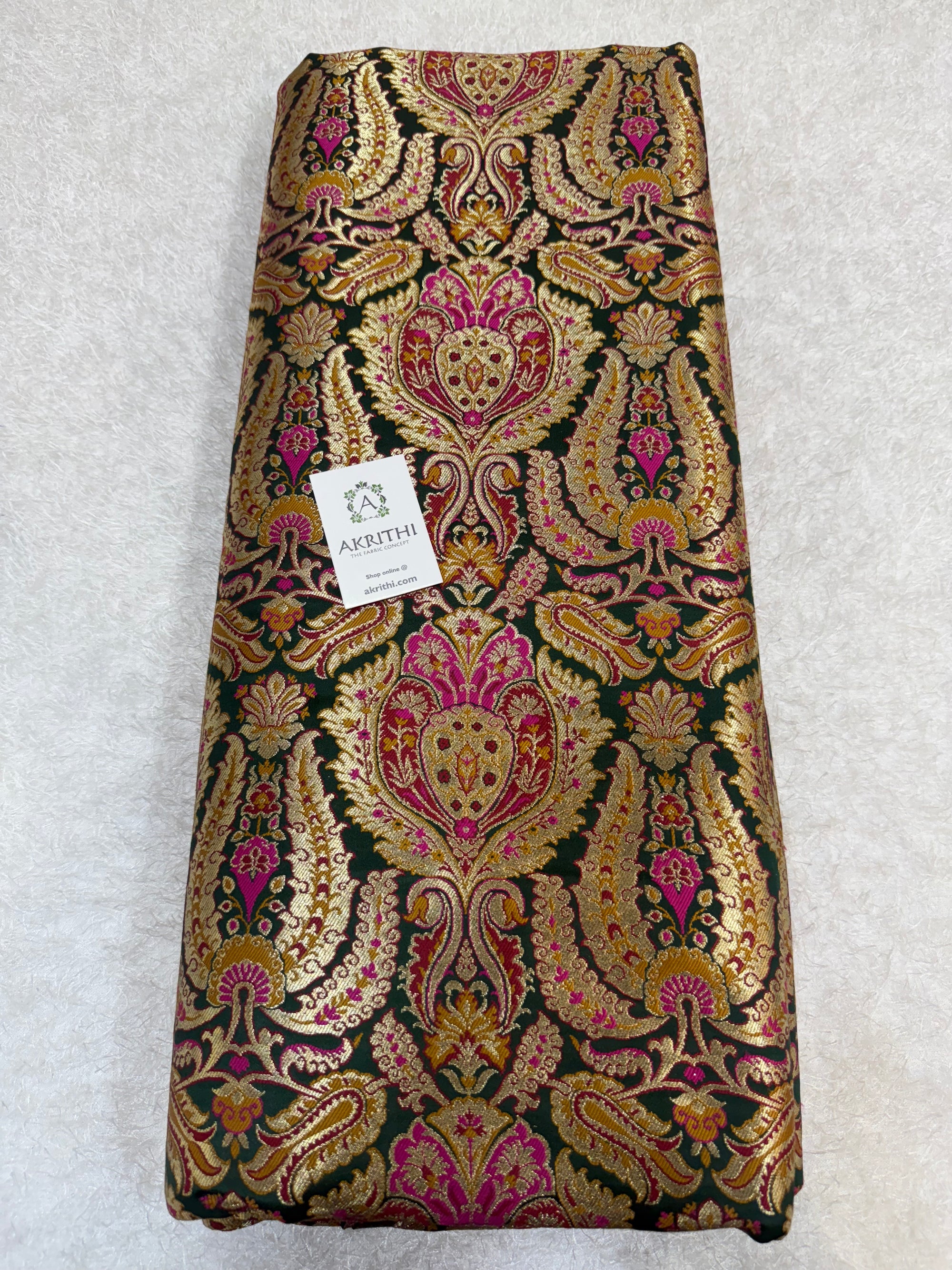Pure Banarasi Kim khwab fabric