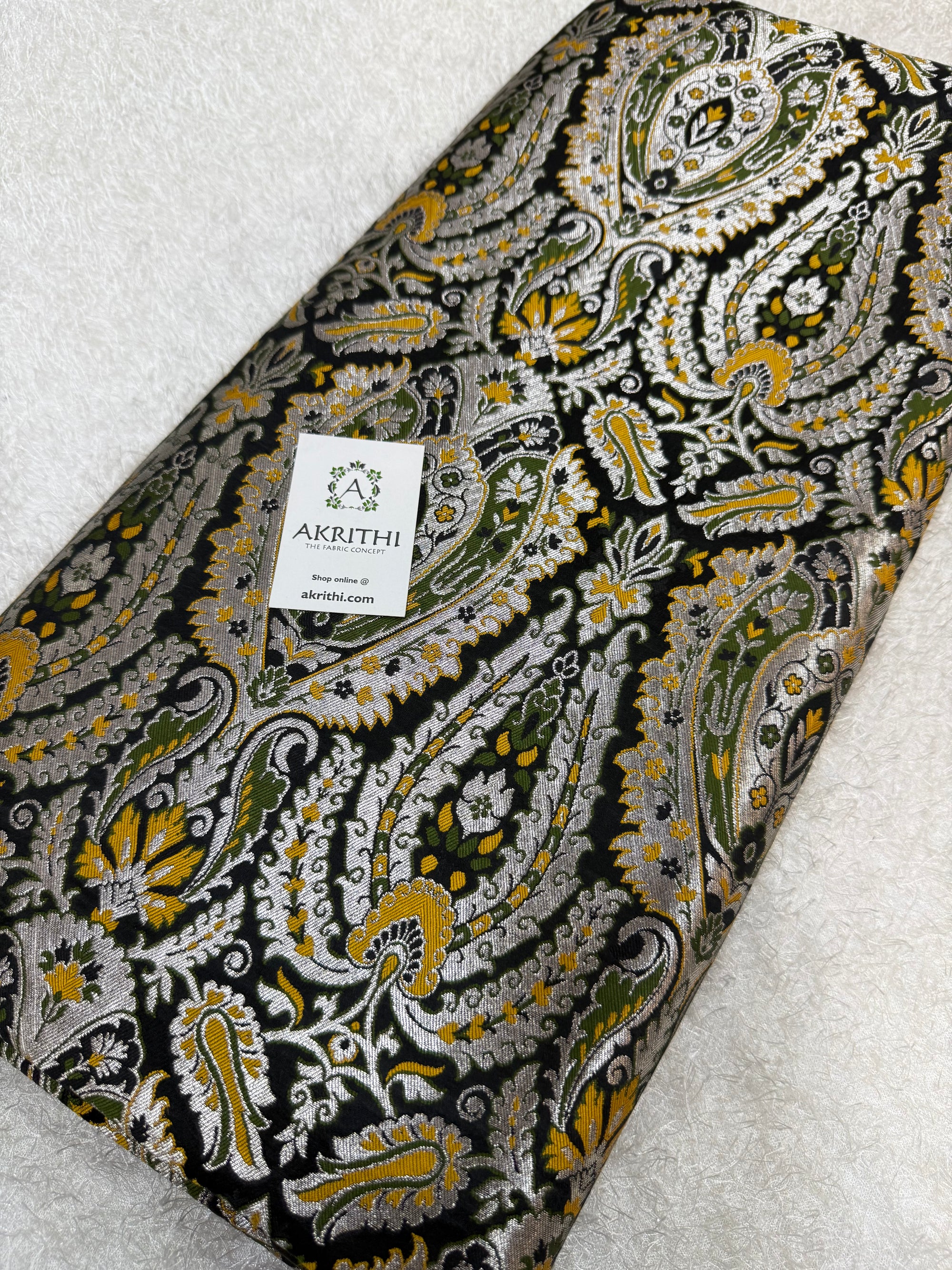 Pure Banarasi Kim khwab fabric