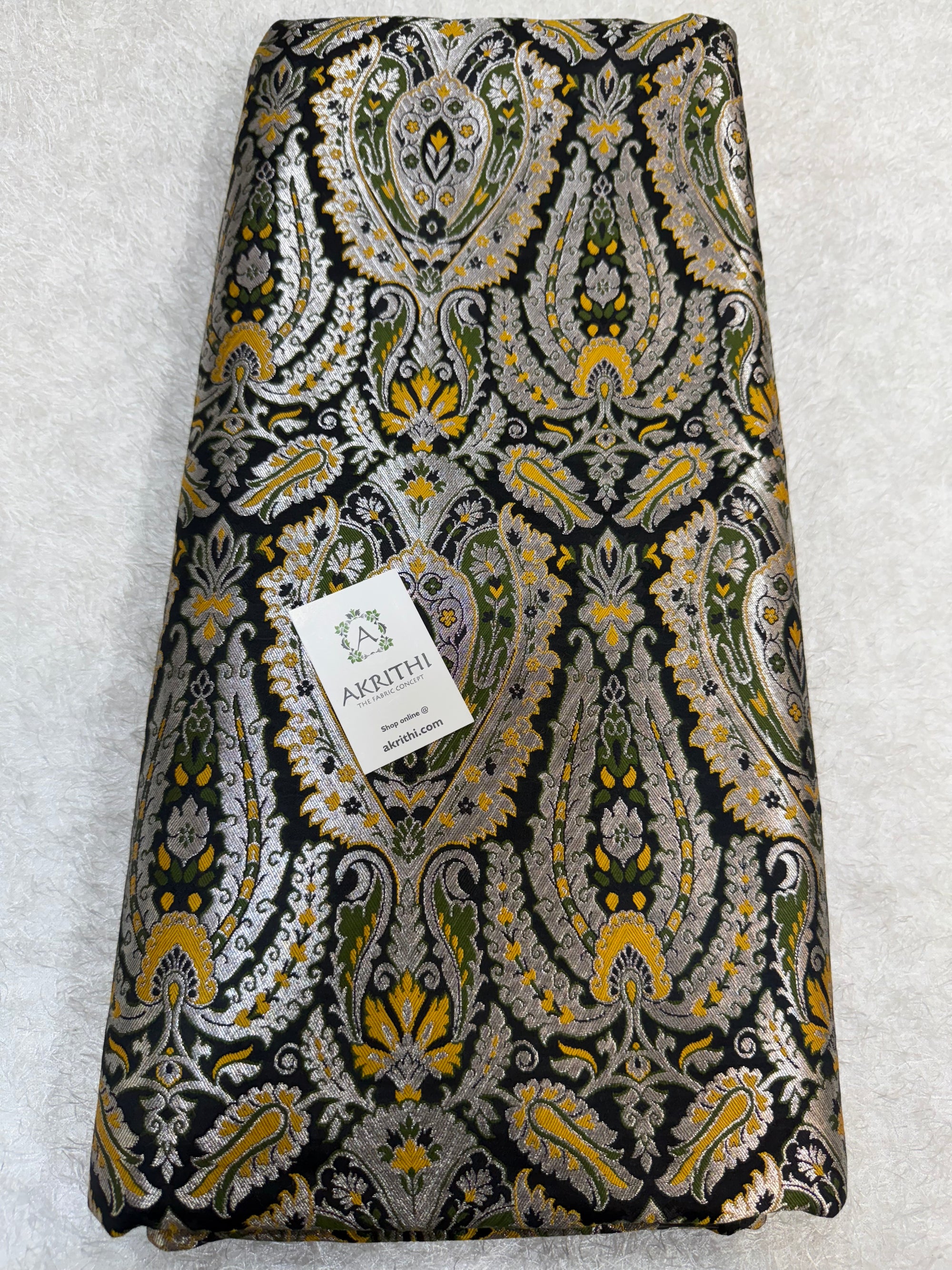 Pure Banarasi Kim khwab fabric