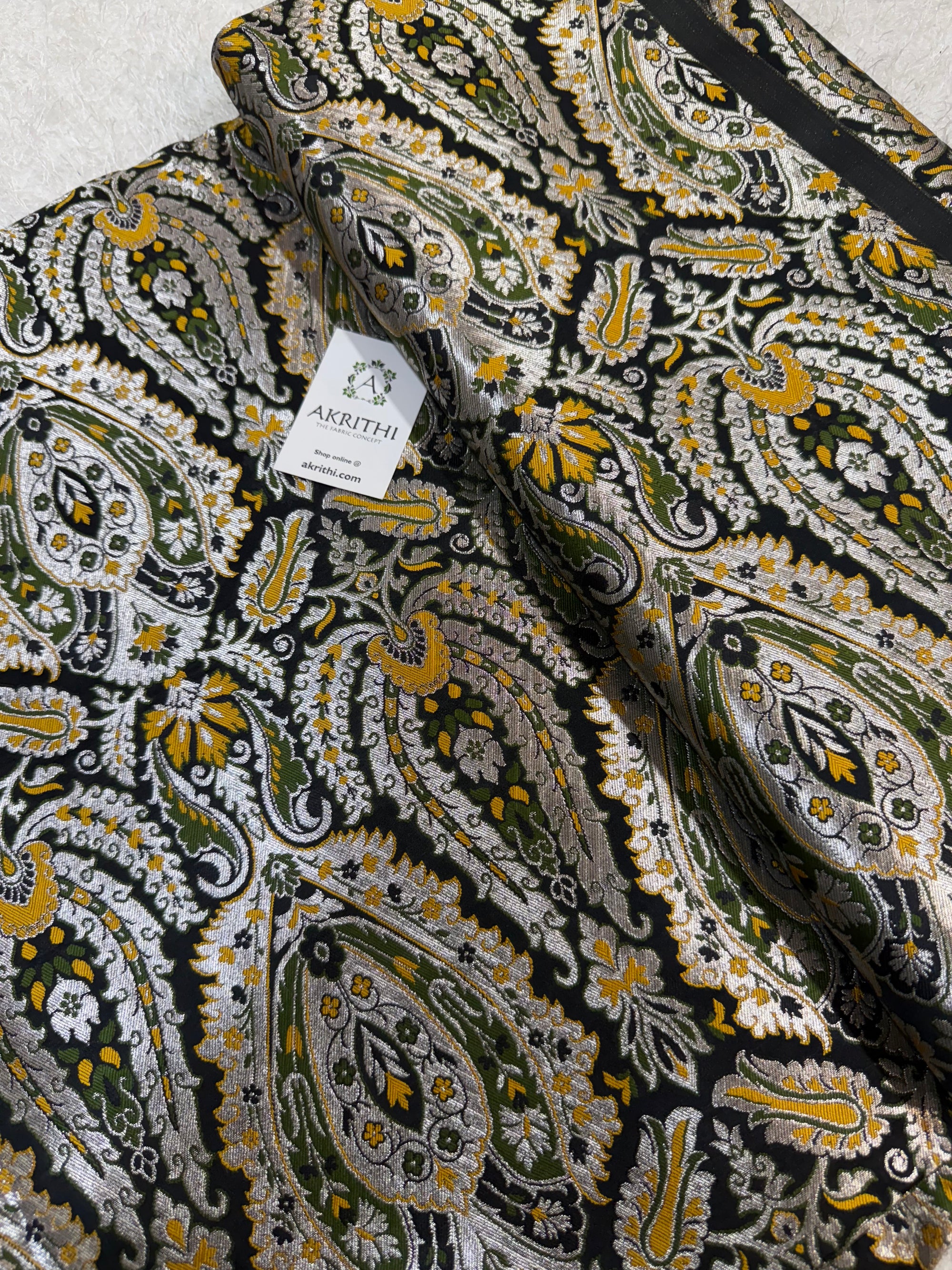 Pure Banarasi Kim khwab fabric