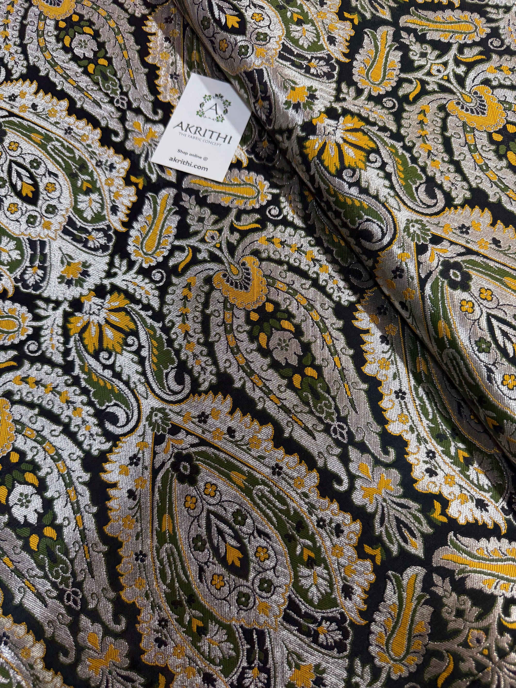 Pure Banarasi Kim khwab fabric