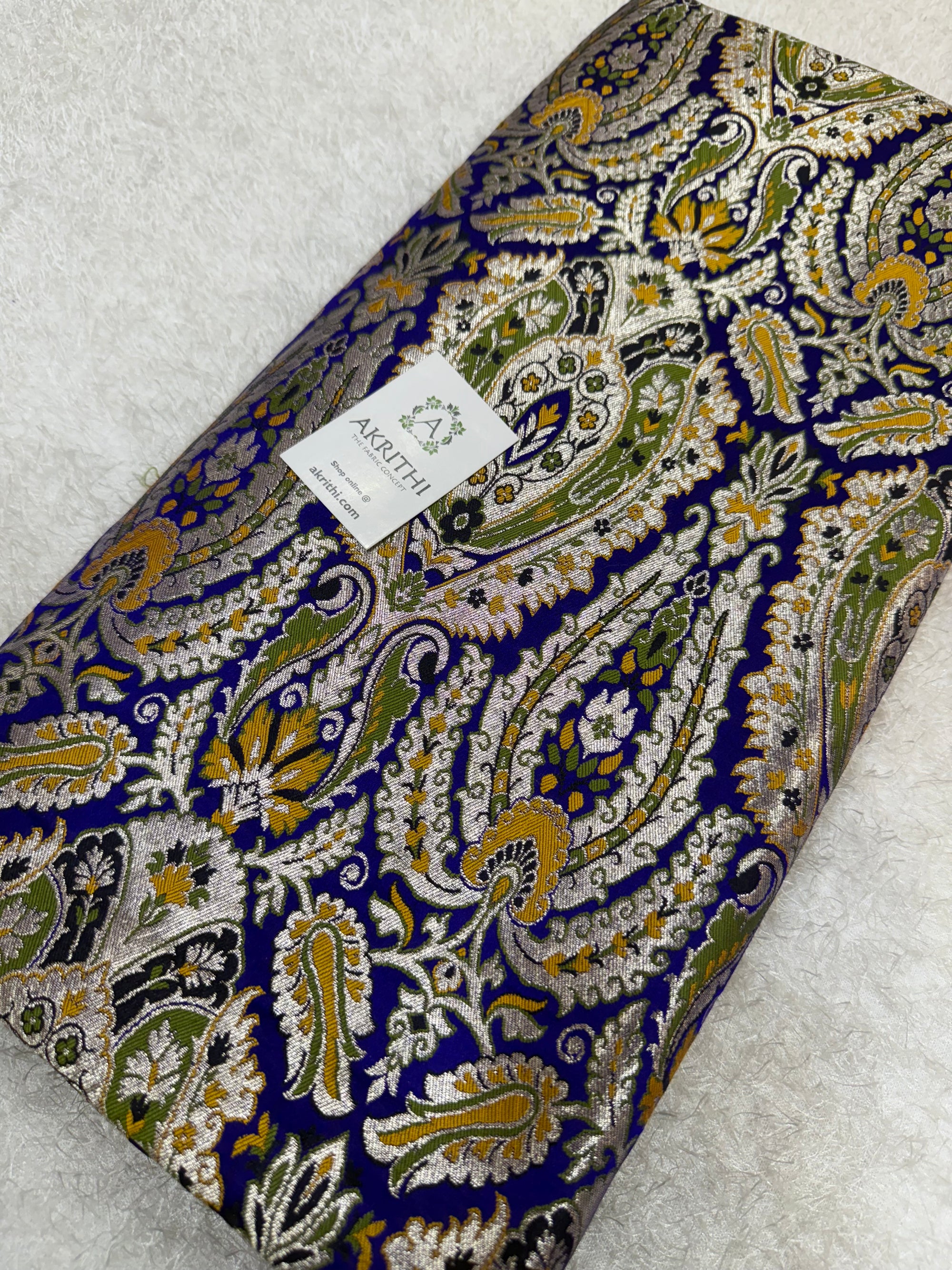 Pure Banarasi Kim khwab fabric