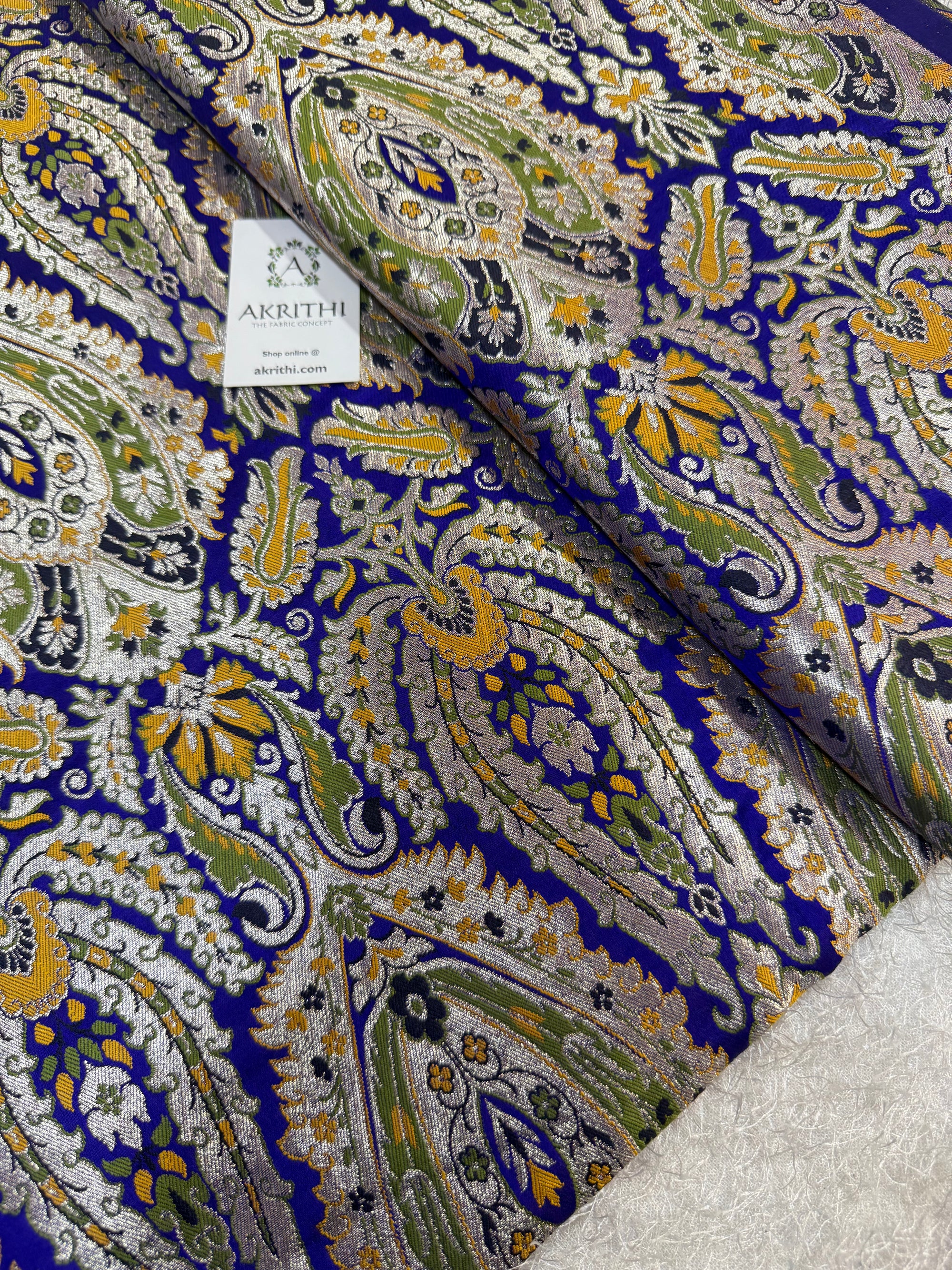 Pure Banarasi Kim khwab fabric