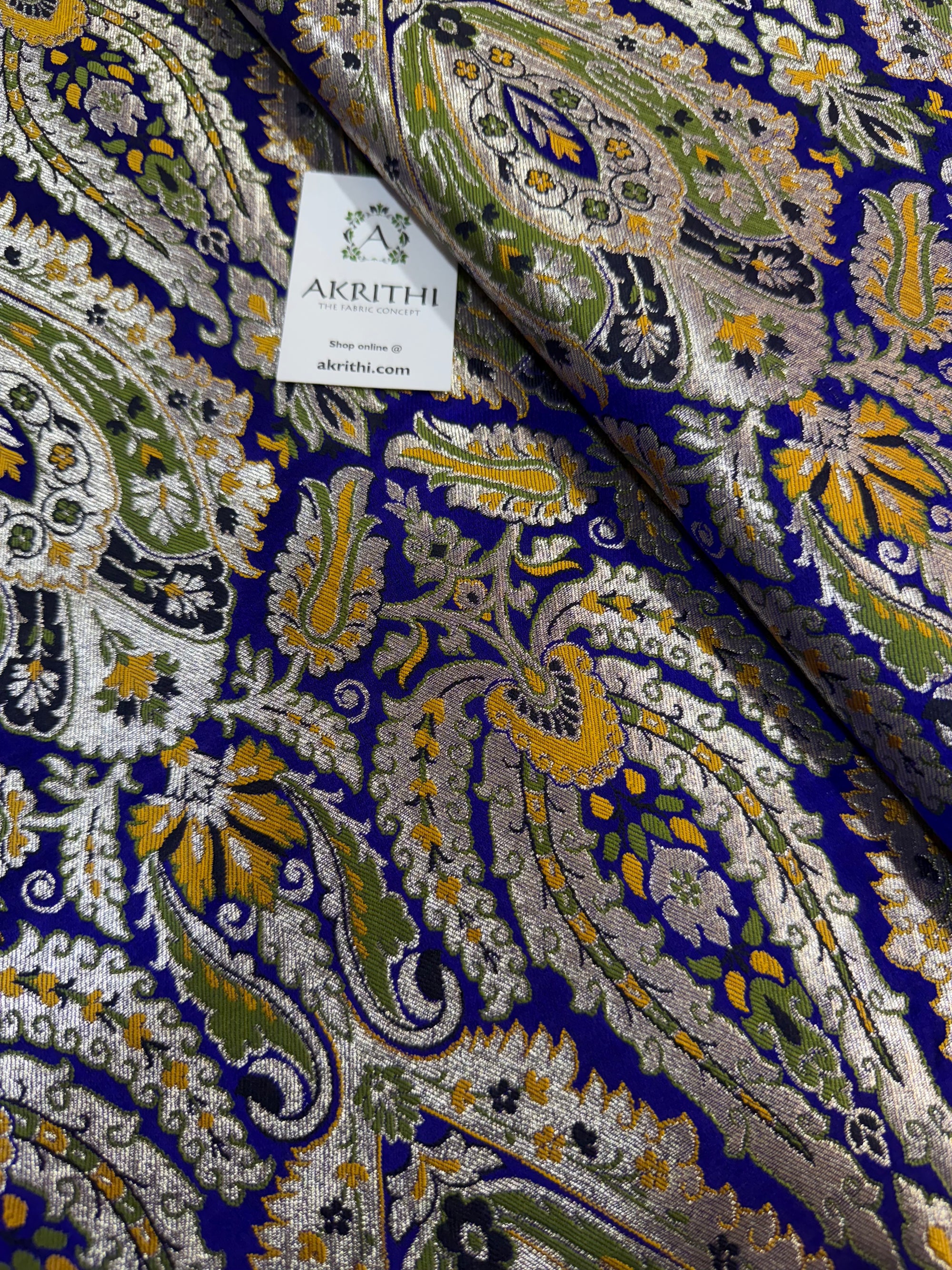 Pure Banarasi Kim khwab fabric