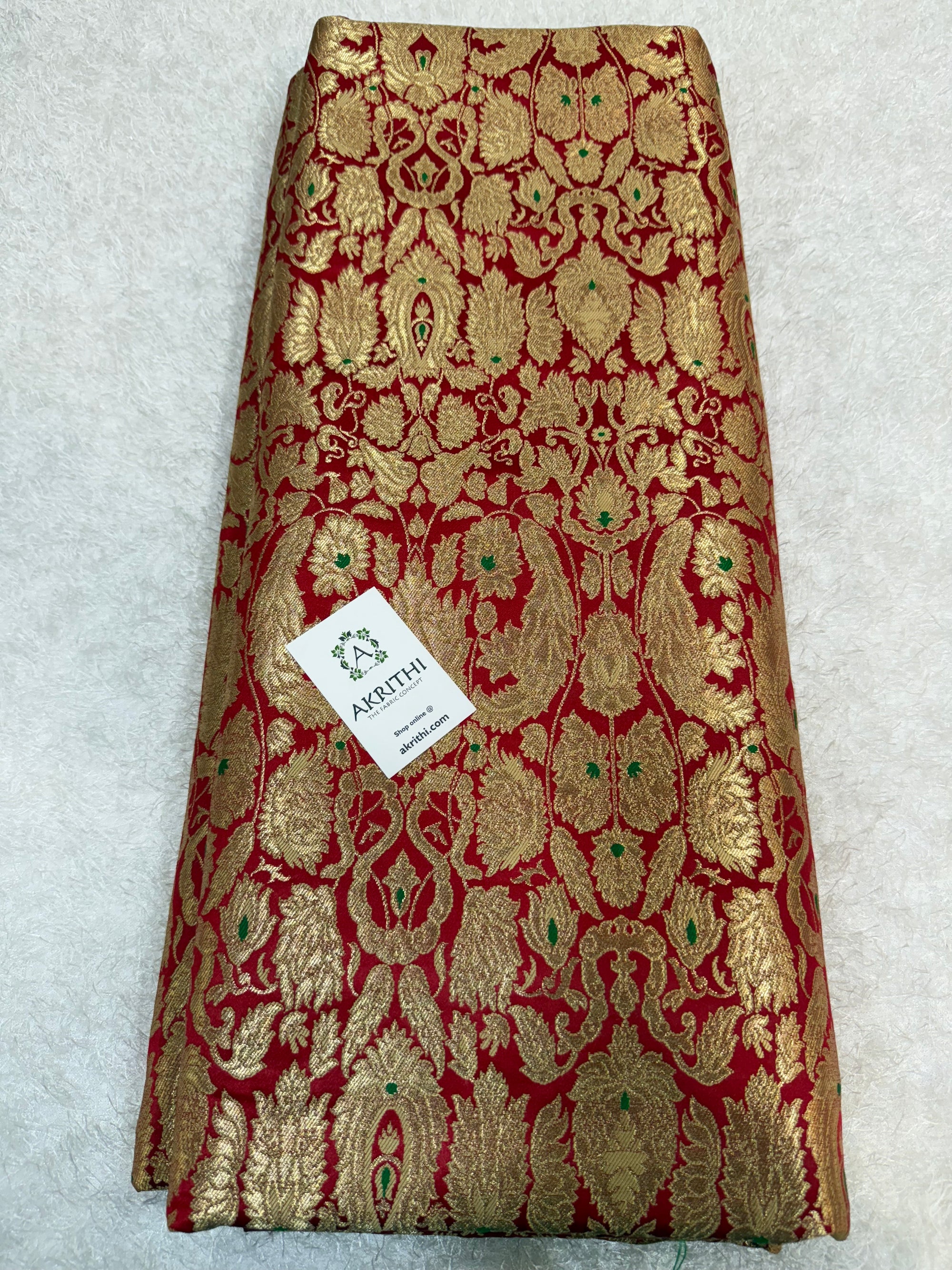 Pure Banarasi Kim khwab fabric