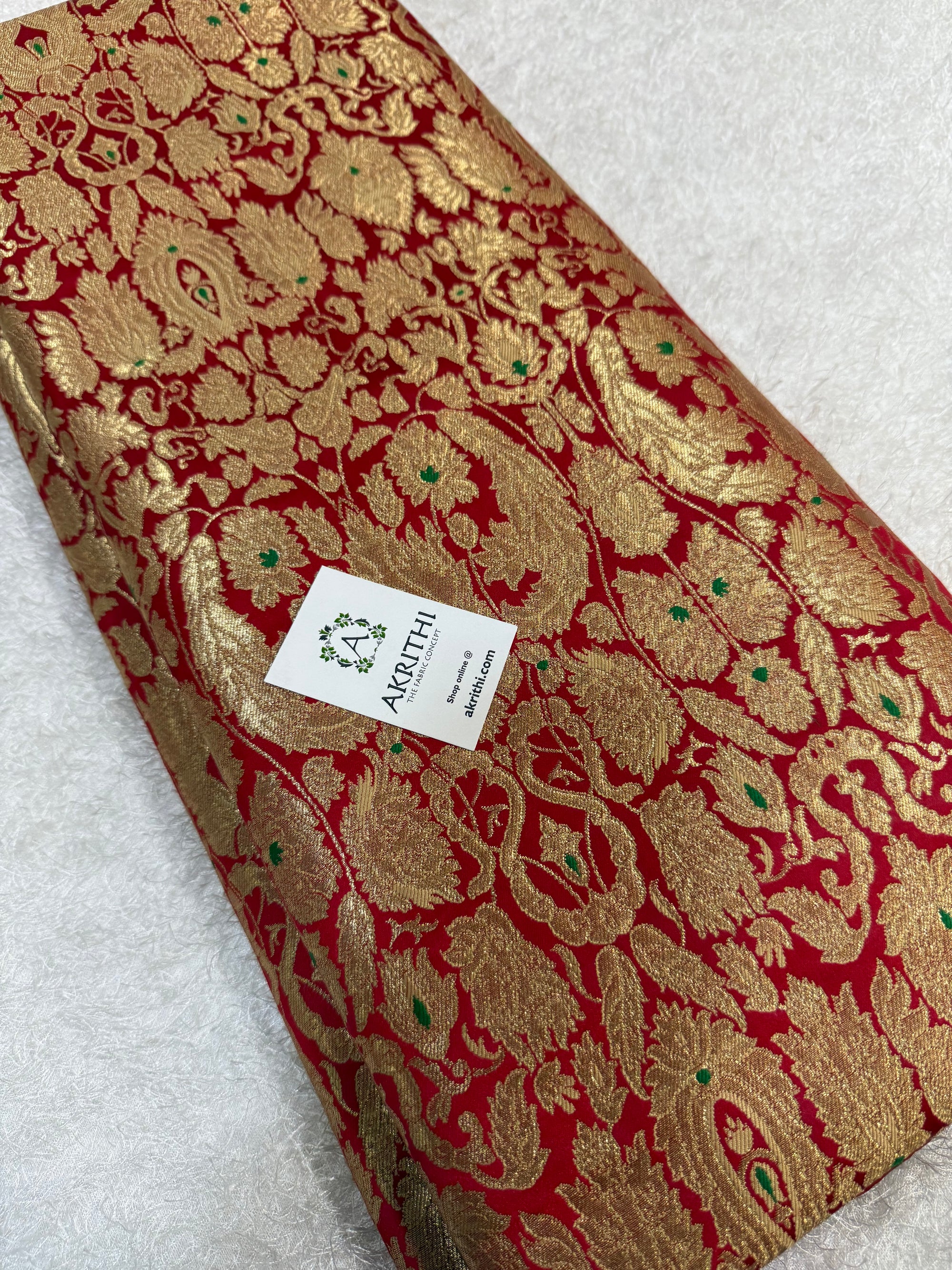 Pure Banarasi Kim khwab fabric