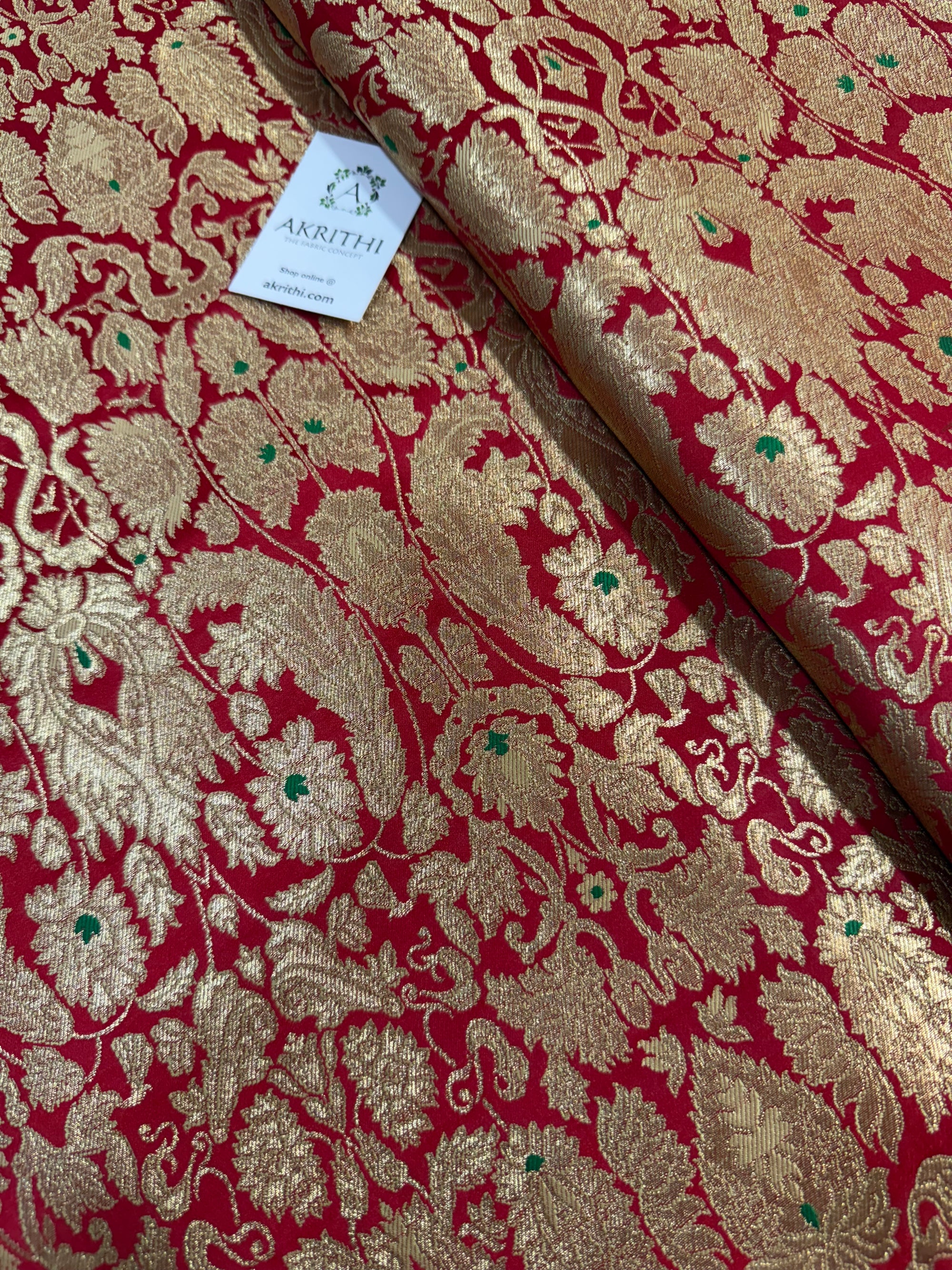 Pure Banarasi Kim khwab fabric