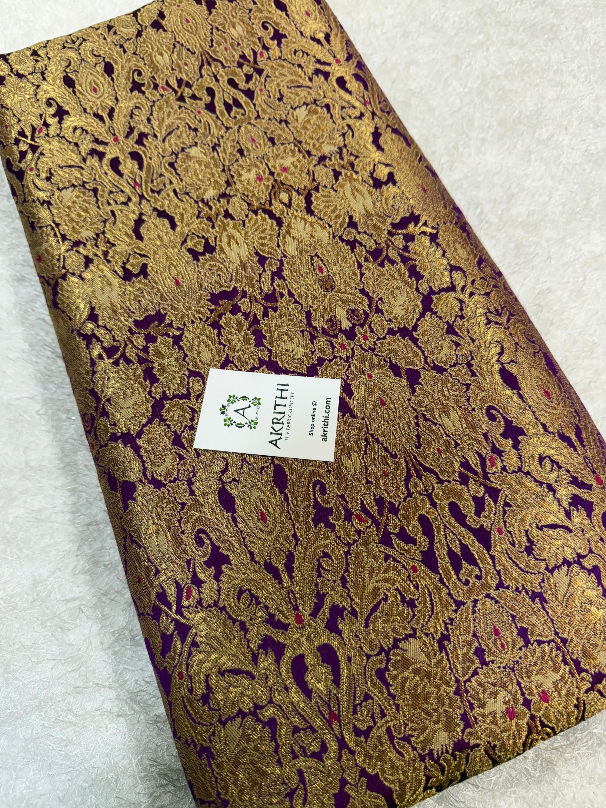 Pure Banarasi Kim khwab fabric