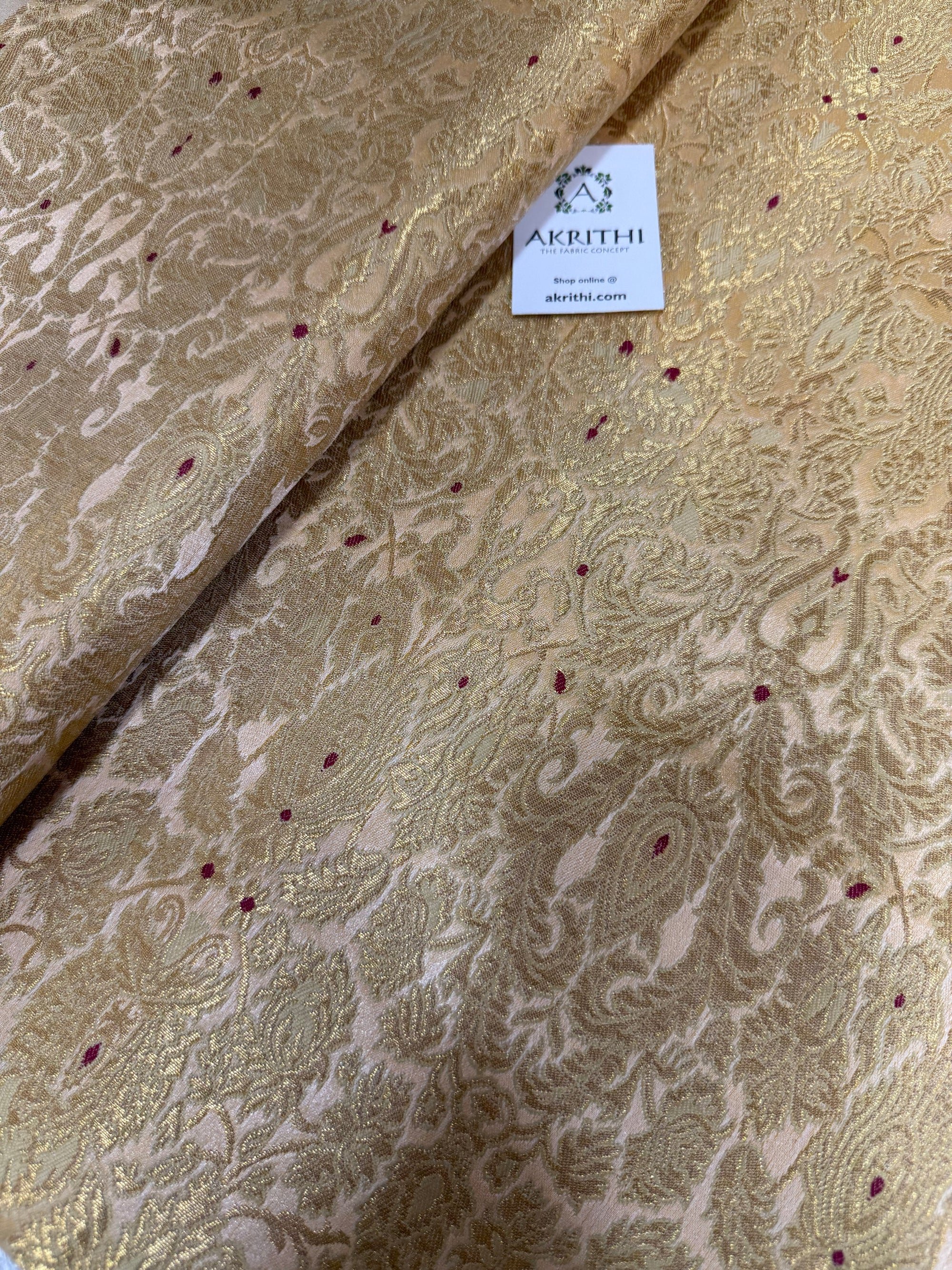 Pure Banarasi Kim khwab fabric