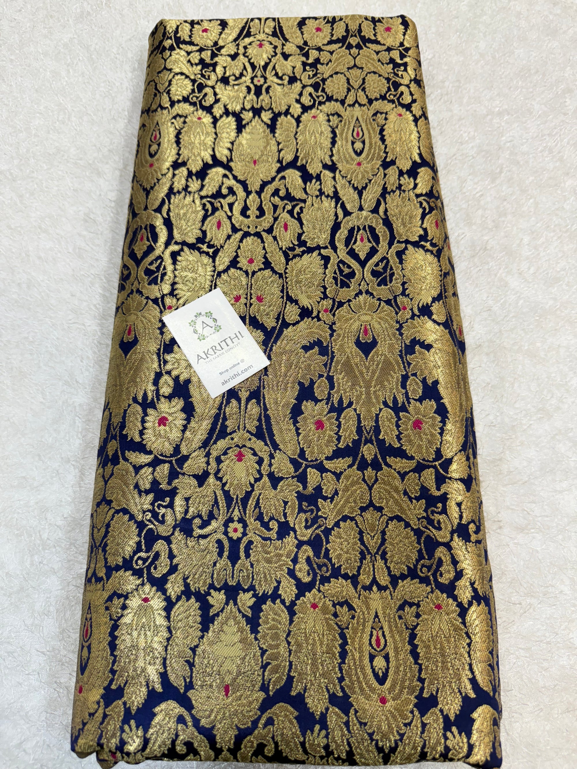 Pure Banarasi Kim khwab fabric