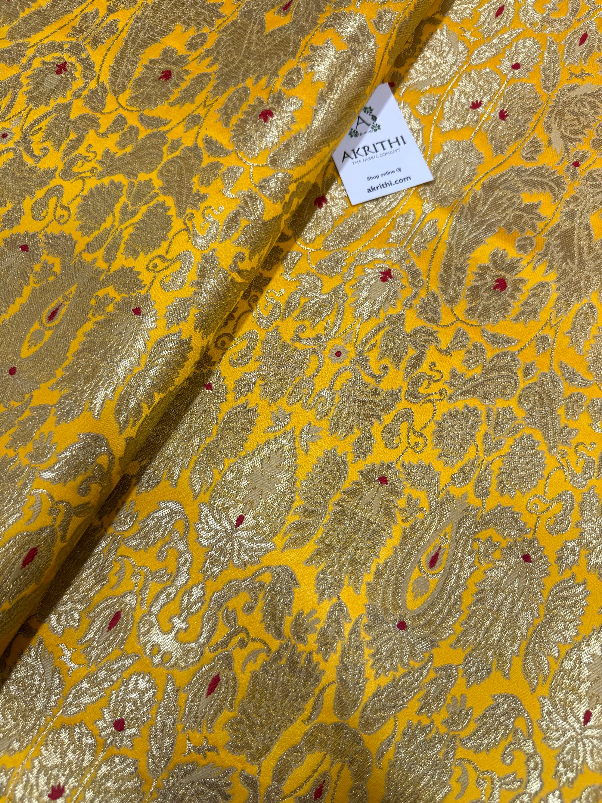 Pure Banarasi Kim khwab fabric