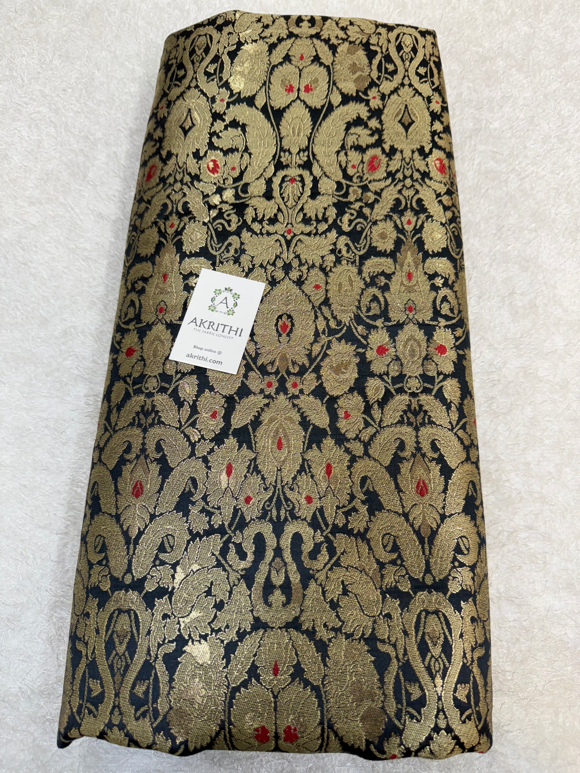 Pure Banarasi Kim khwab fabric
