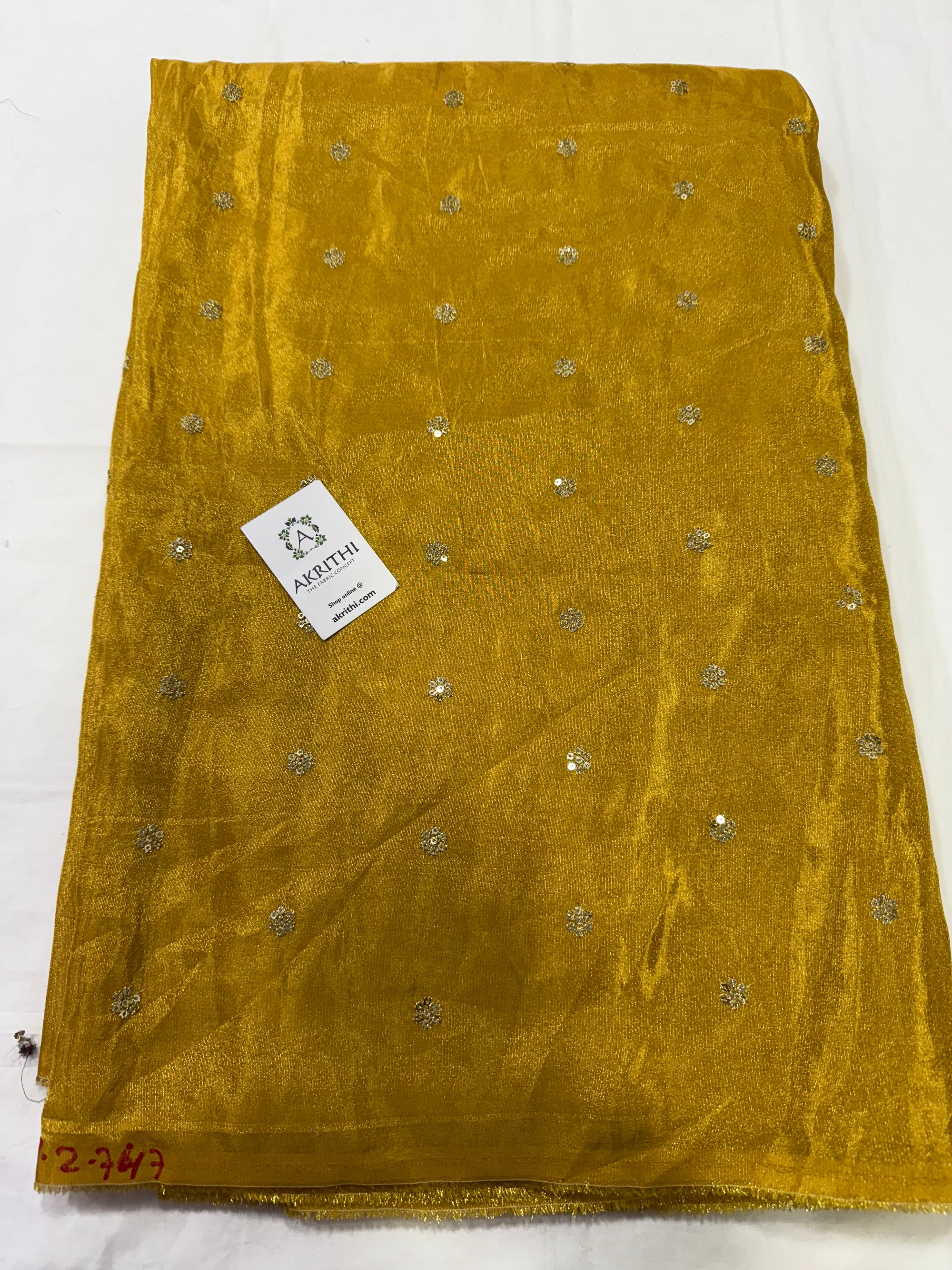 Pure crepe tissue fabric