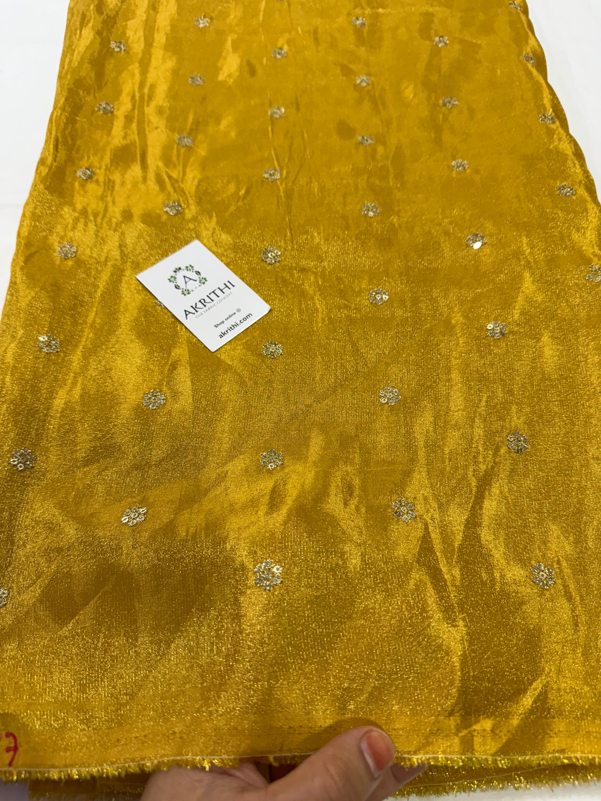 Pure crepe tissue fabric