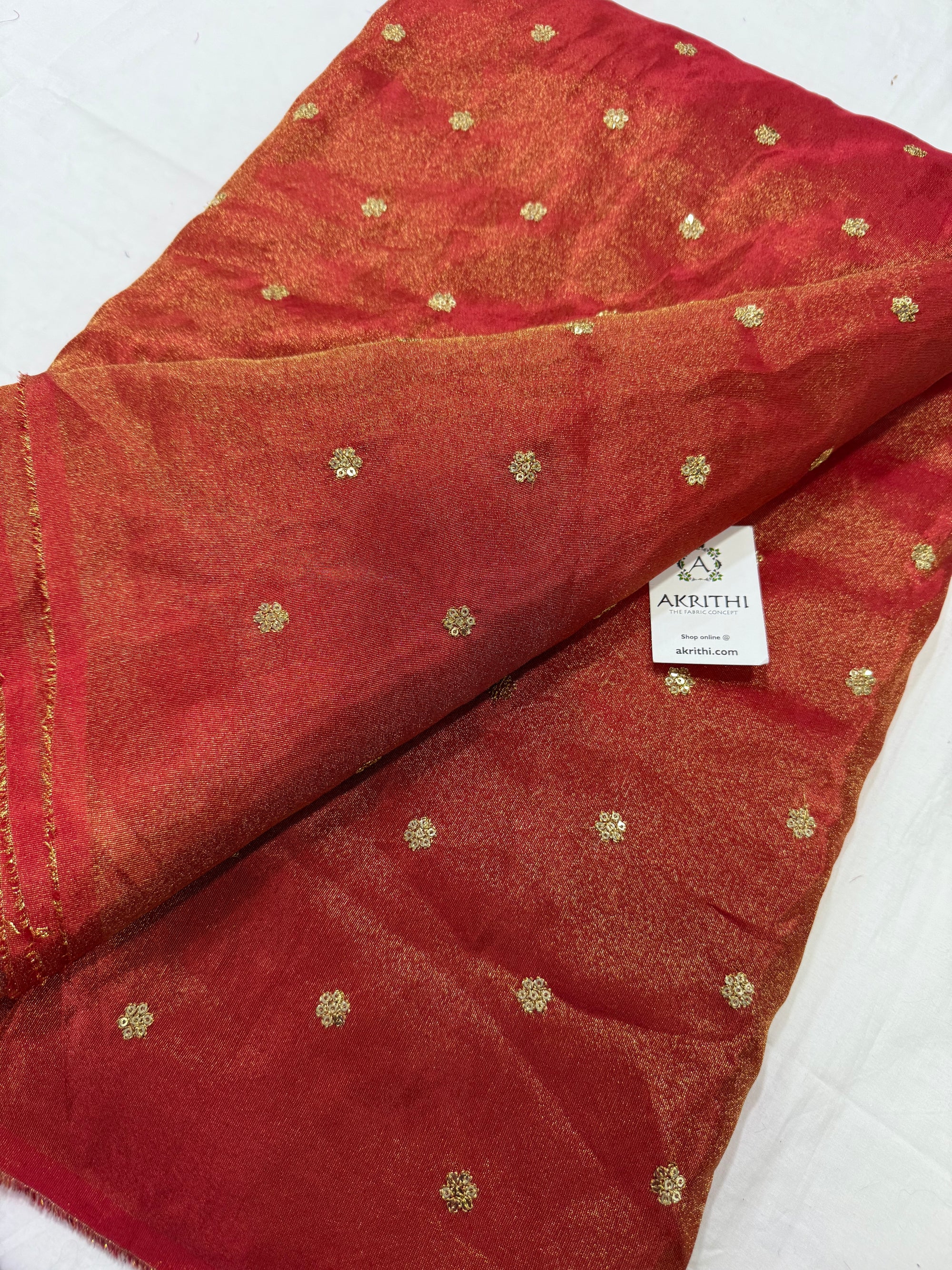 Pure crepe tissue fabric