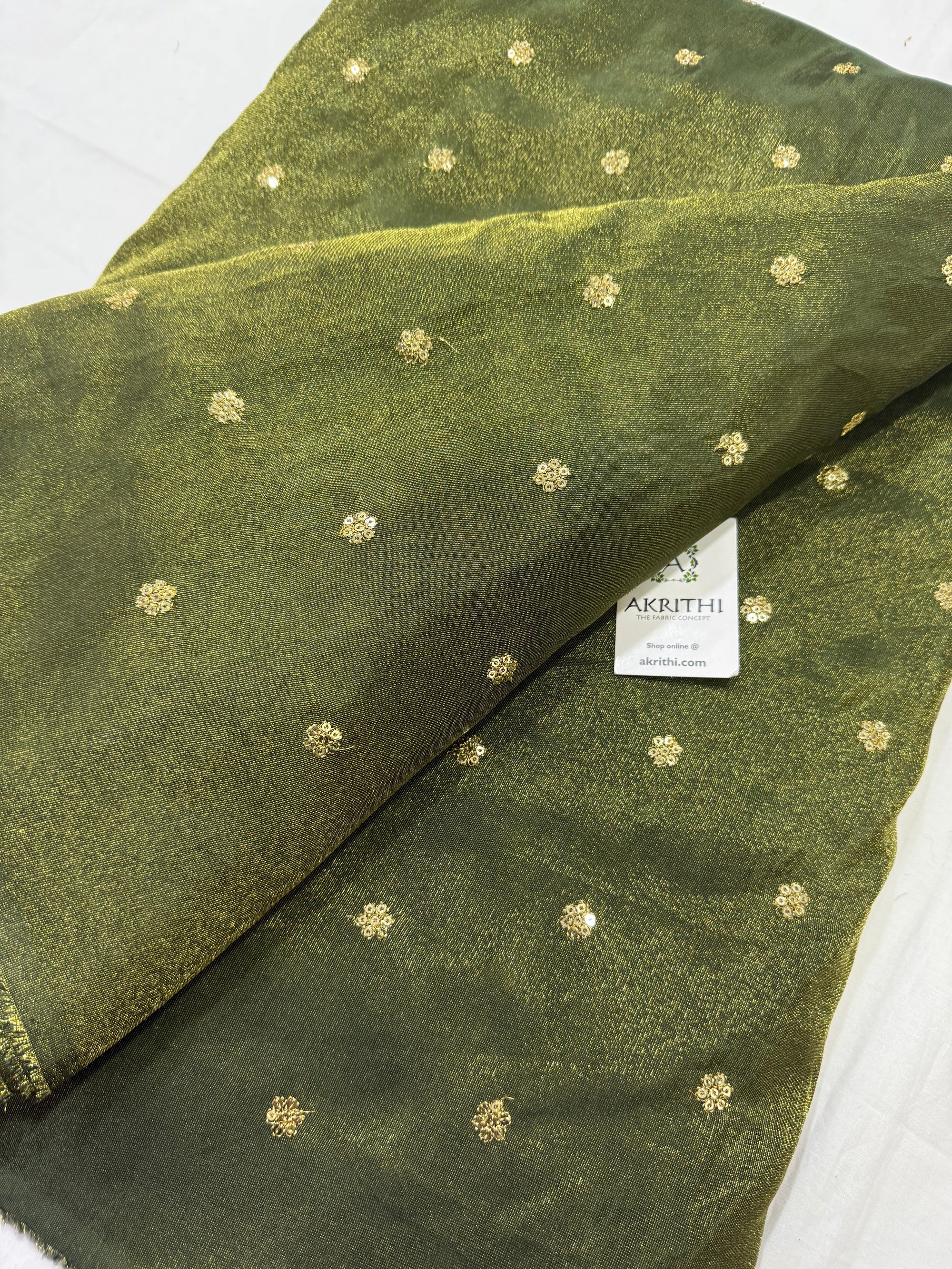 Pure crepe tissue fabric
