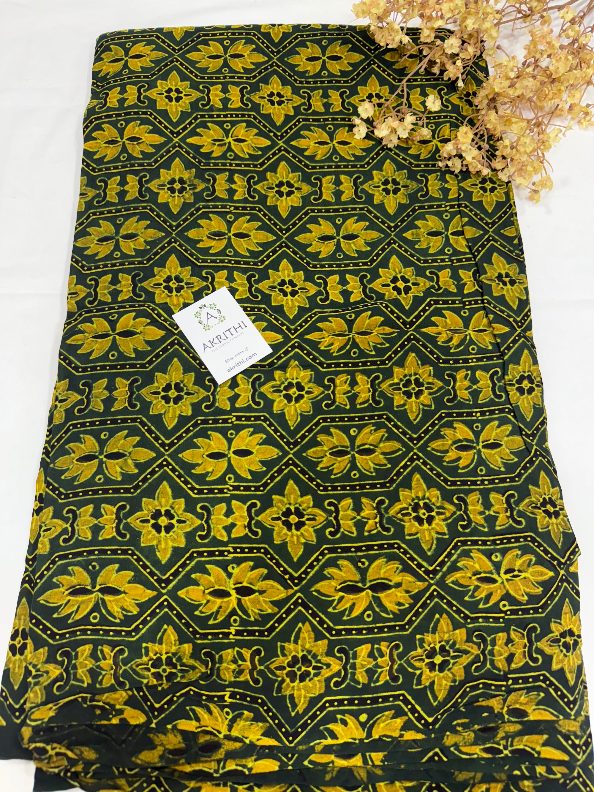 Ajrakh pure modal fabric