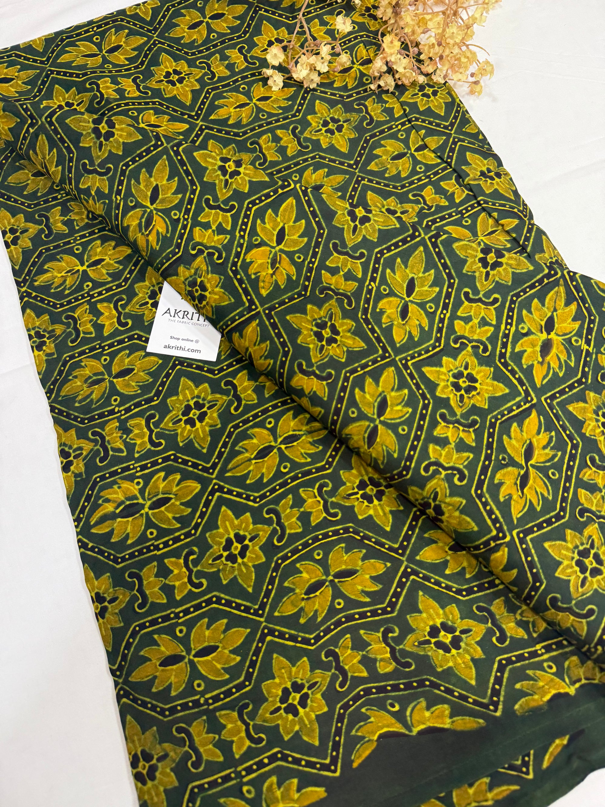 Ajrakh pure modal fabric