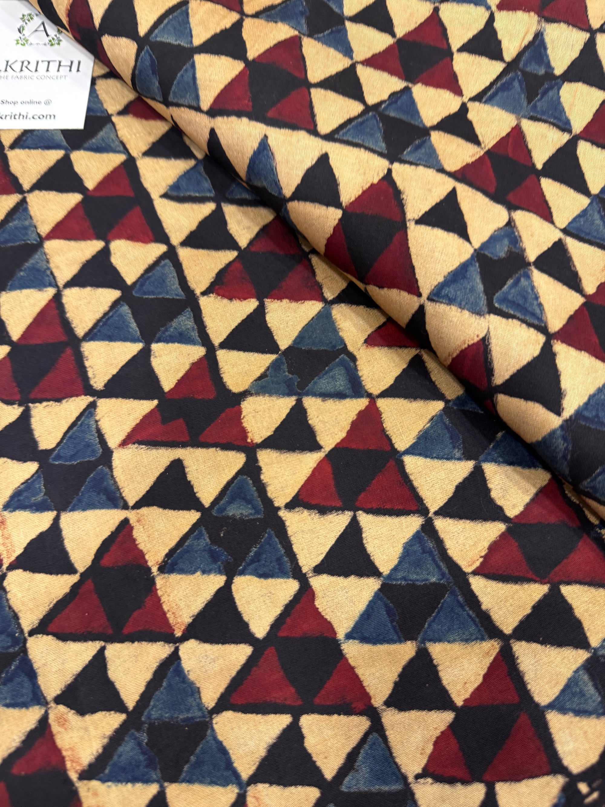 Ajrakh pure modal fabric