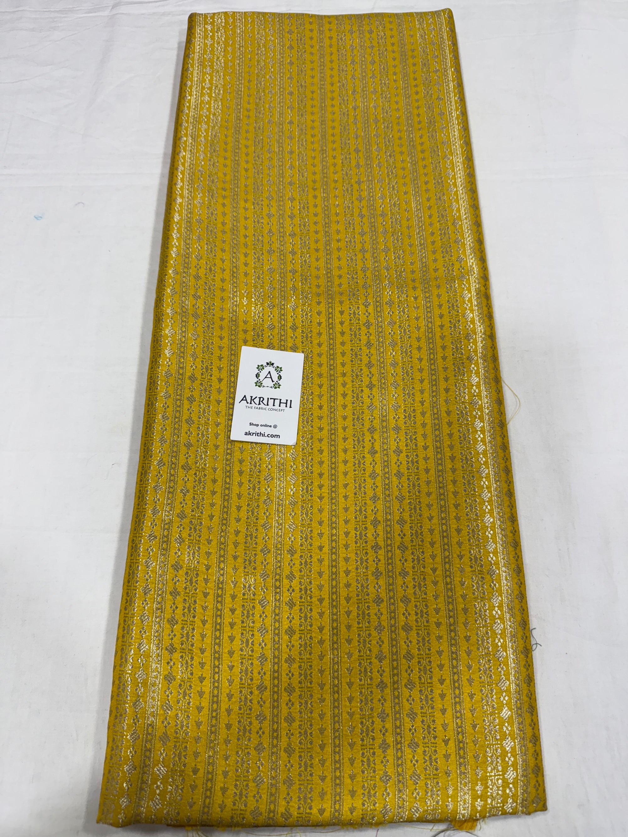Pure Banarasi brocade fabric