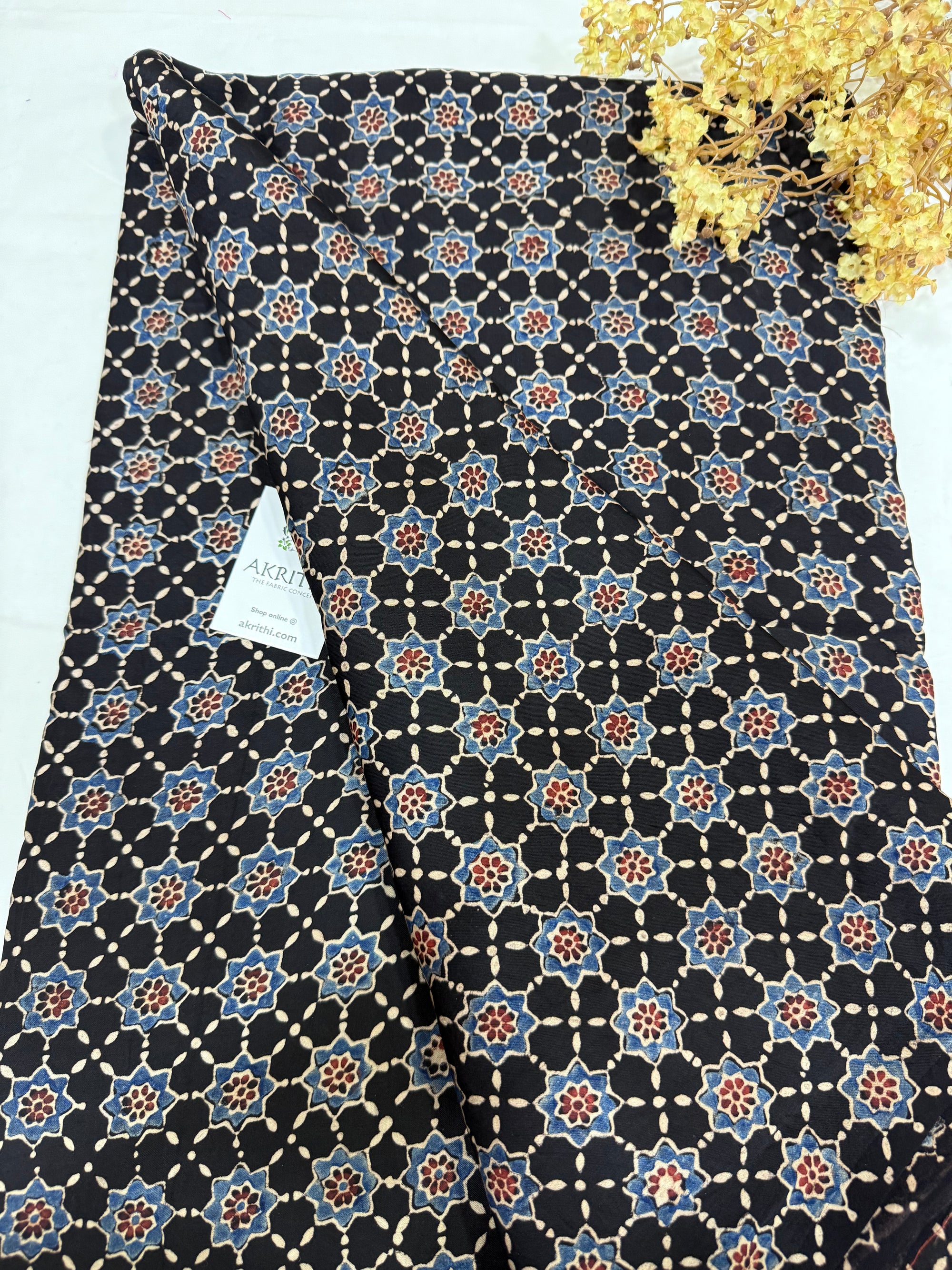 Ajrakh pure modal fabric