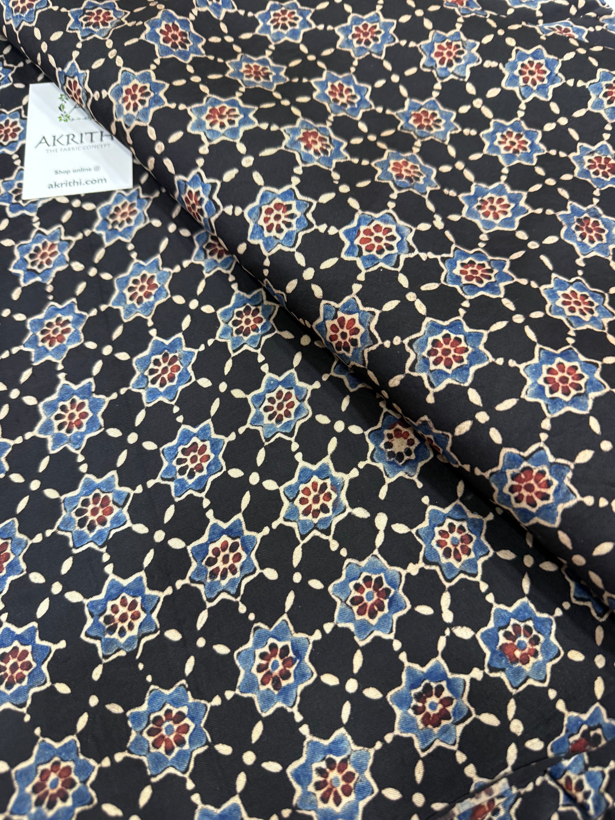 Ajrakh pure modal fabric