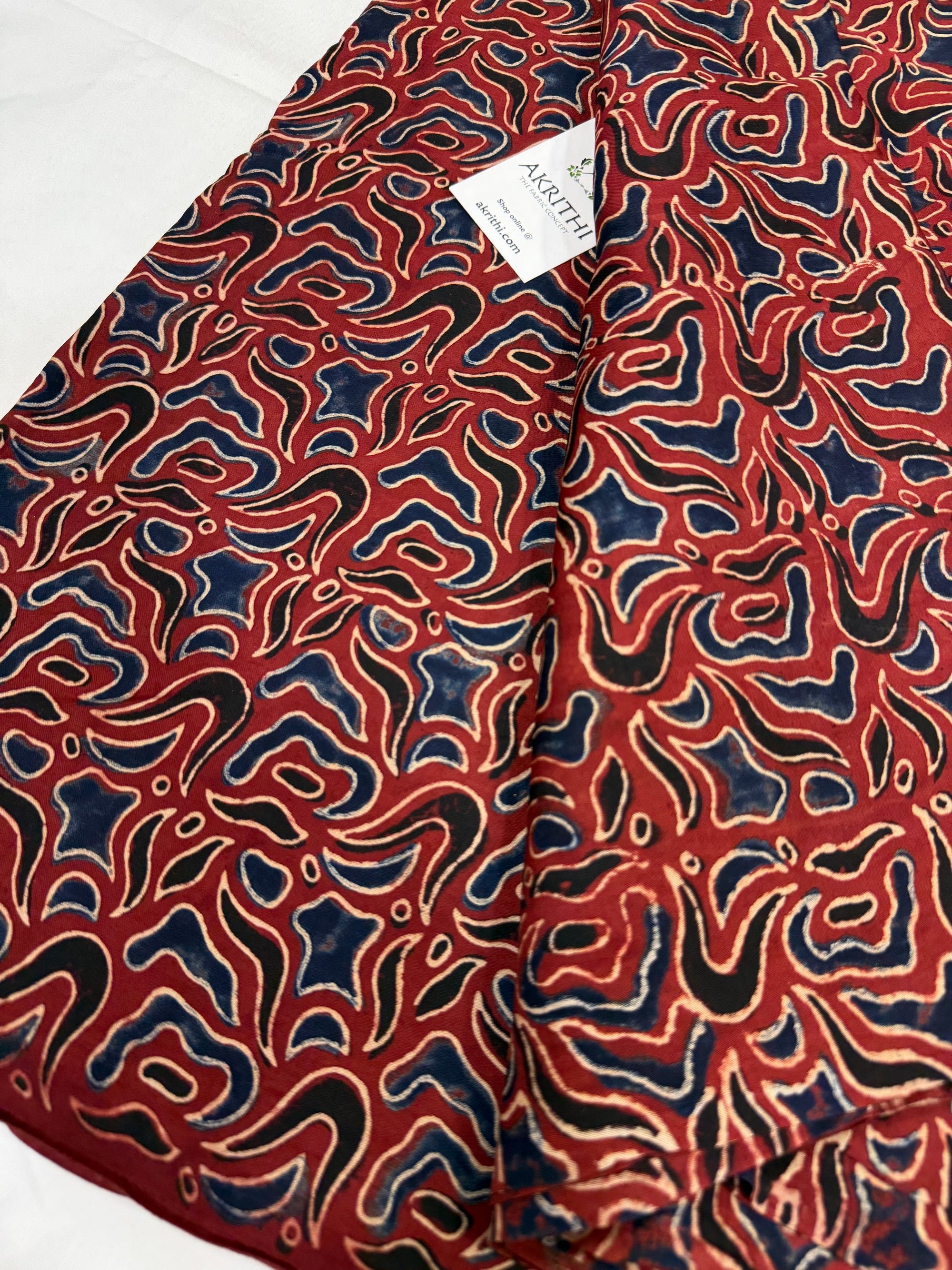 Ajrakh pure modal fabric